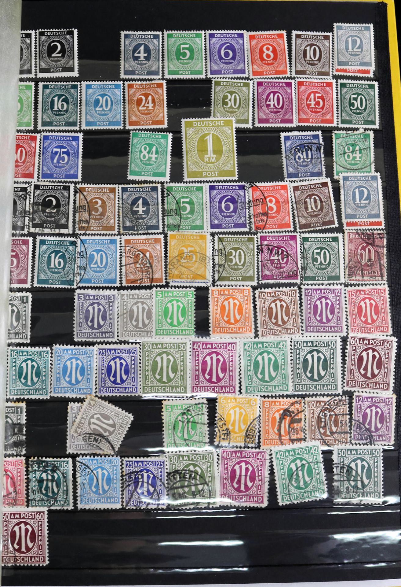 Konvolut Briefmarken, ca. 600 Stk., Briefmarken aus Deutschland, Europa und Amerika, 19./20. Jh. - Image 2 of 6