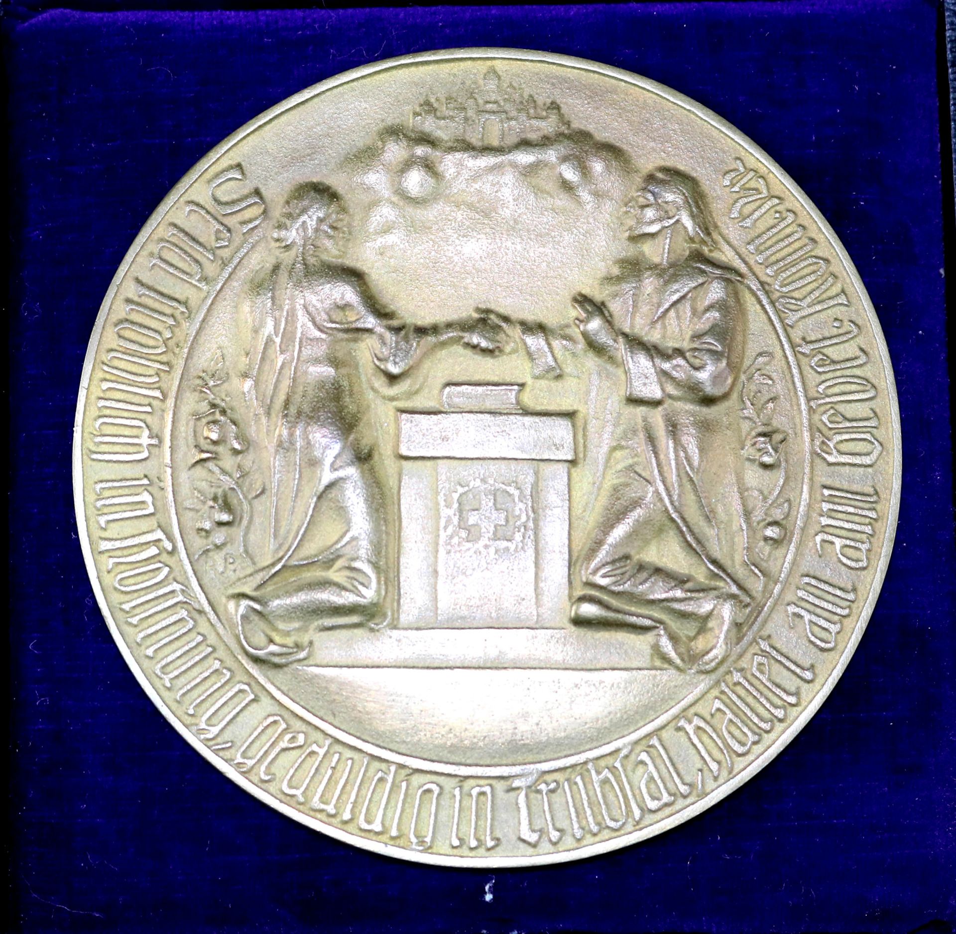 Preußen, Medaille zur Goldenen Hochzeit, 1. H. 20. Jh. Ø 9,8 cm - Image 2 of 3