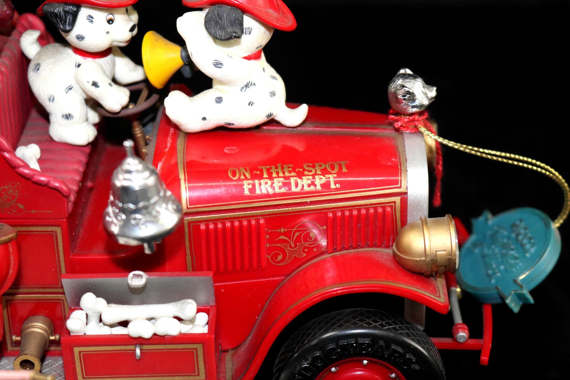 Enesco Spieluhr "On the Spot Fire Department", Melodie "There'll be a hot time in the old town tonig - Bild 3 aus 6