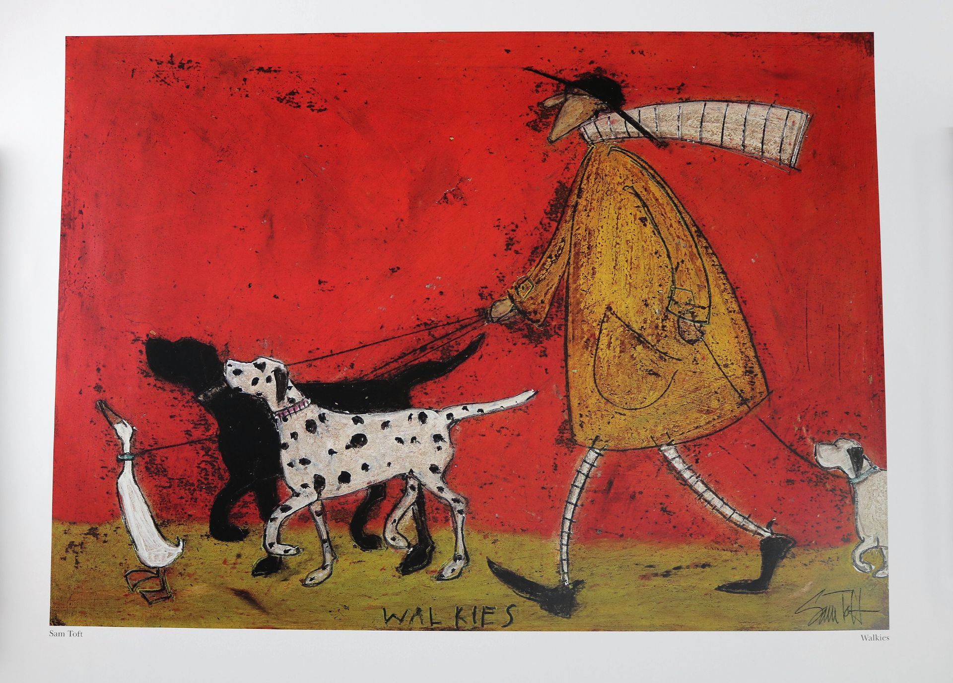 3 handsignierte Poster/Offset Drucke, Sam Toft (*1964), 2010