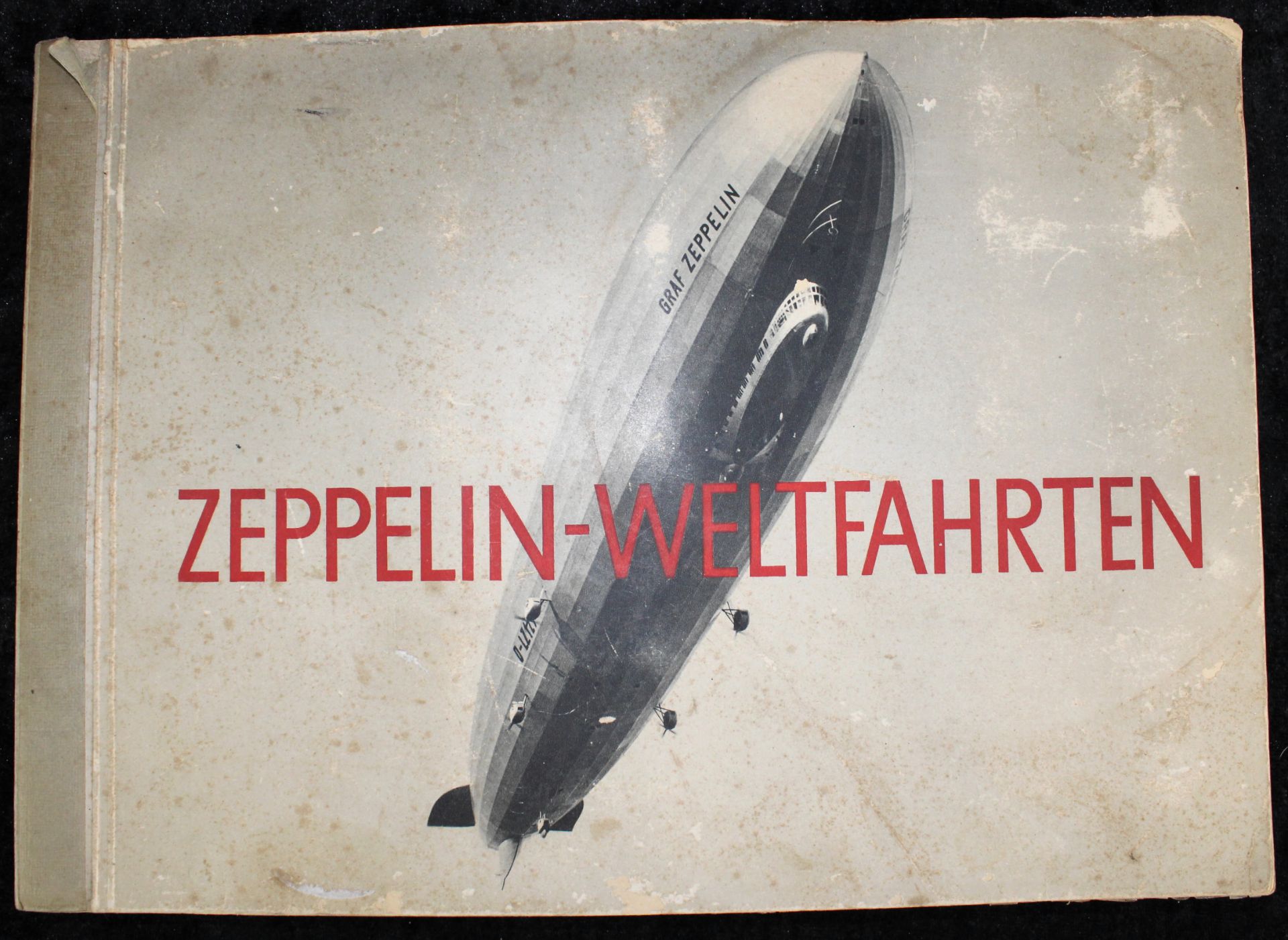 Sammelalbum Zeppelin-Weltfahrten, Bilderstelle Lohse, Dresden 1933