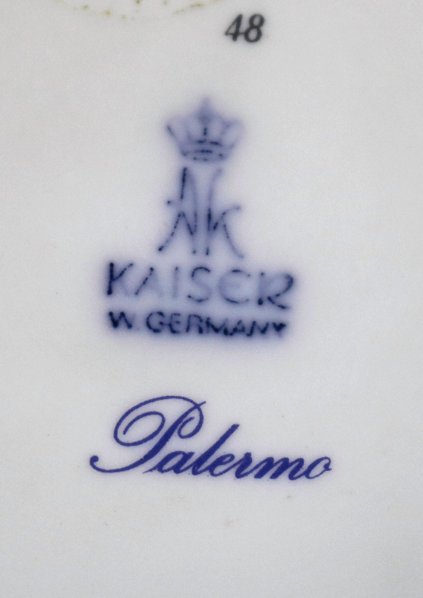 Kaiser West Germany, Bonbonniere "Palermo", Nr. 522, 2. Hl. 20. Jh. (ab 1970) - Bild 4 aus 4