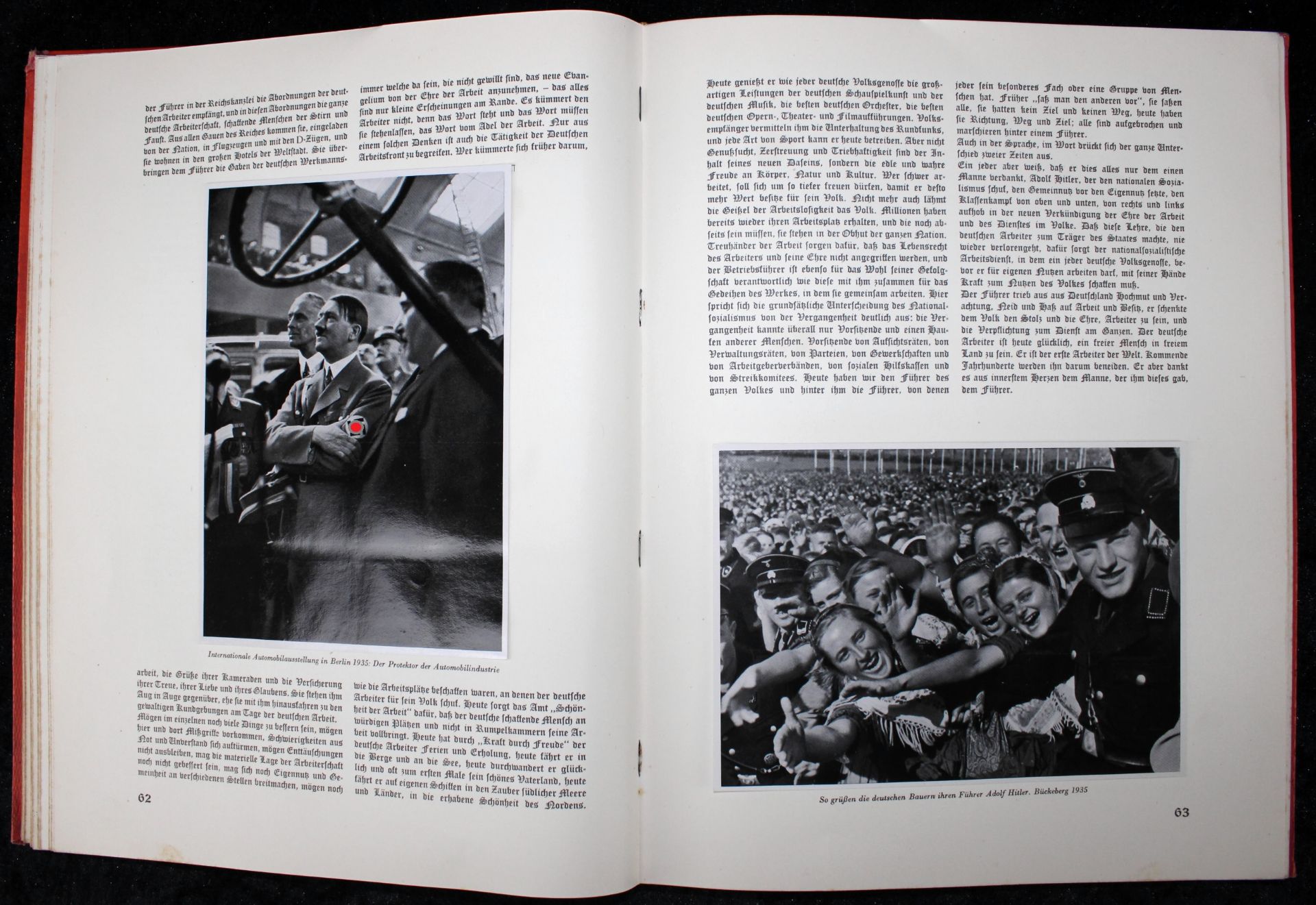 3.Reich, Sammelalbum "Bilder aus dem Leben des Führers", 1936, Cigaretten-Bilderdienst Altona-Bahren - Bild 4 aus 4
