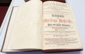 P. Thoma AQ. Erhard: Biblia Sacra Latino-Germanica oder Latein-Teutsche Bibel. In 2 Bänden. Graz und