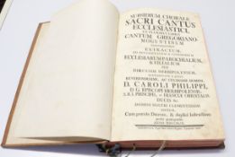 Subsidium chorale sacri cantus ecclesiastici, ex pluribus libris cantum Gregoriano-Moguntinum contin