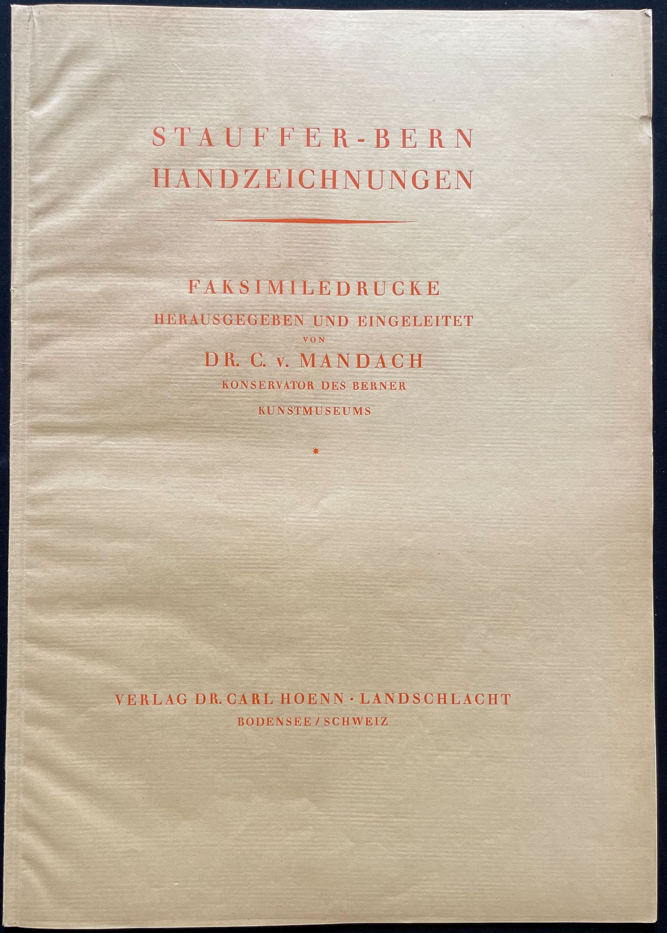 Karl Stauffer-Bern (1857-1891), Mappe mit 38 Faksimiledrucken: männliche und weibliche Akte sowie Po - Bild 6 aus 9