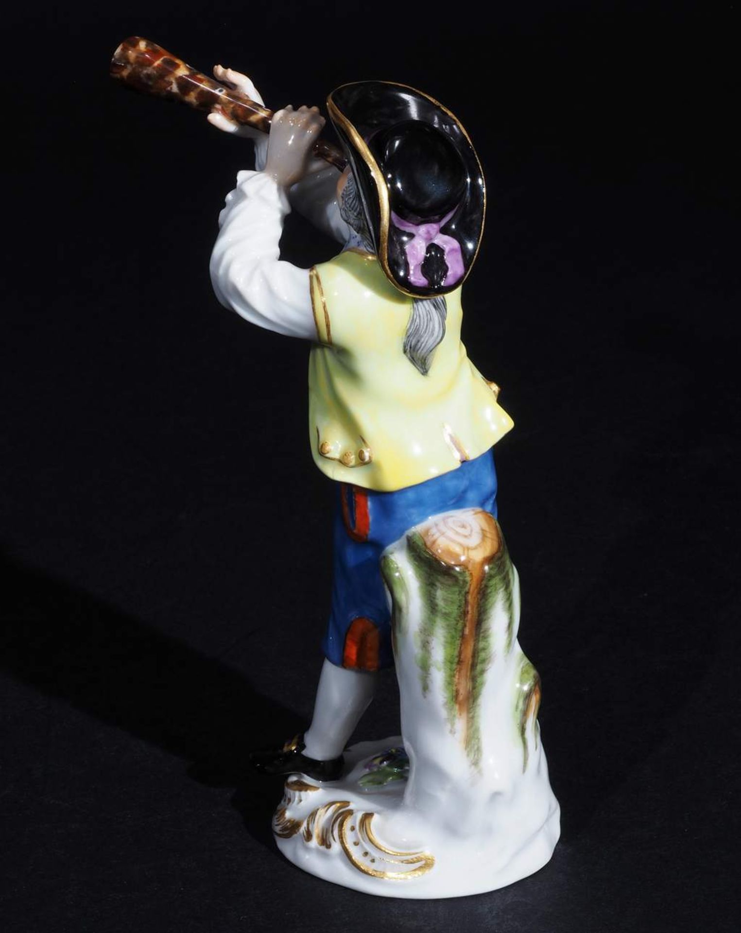 Pariser Ausrufer "Bauer mit Oboe". MEISSEN, 1973, 1. Wahl. Modell Nr. 29. Modell von Peter Reinic - Bild 4 aus 7