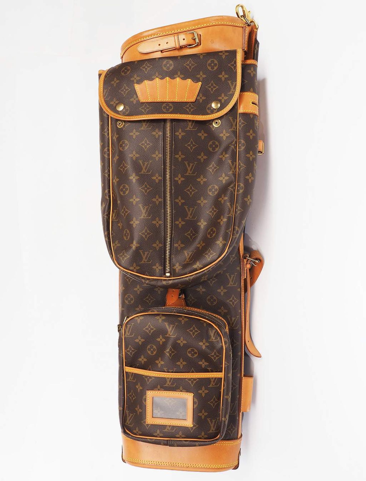 LOUIS VUITTON Vintage Gold-Bag / Tasche, 1980er Jahre, mit klassischem Louis Vuitton Monogramm b - Bild 2 aus 6