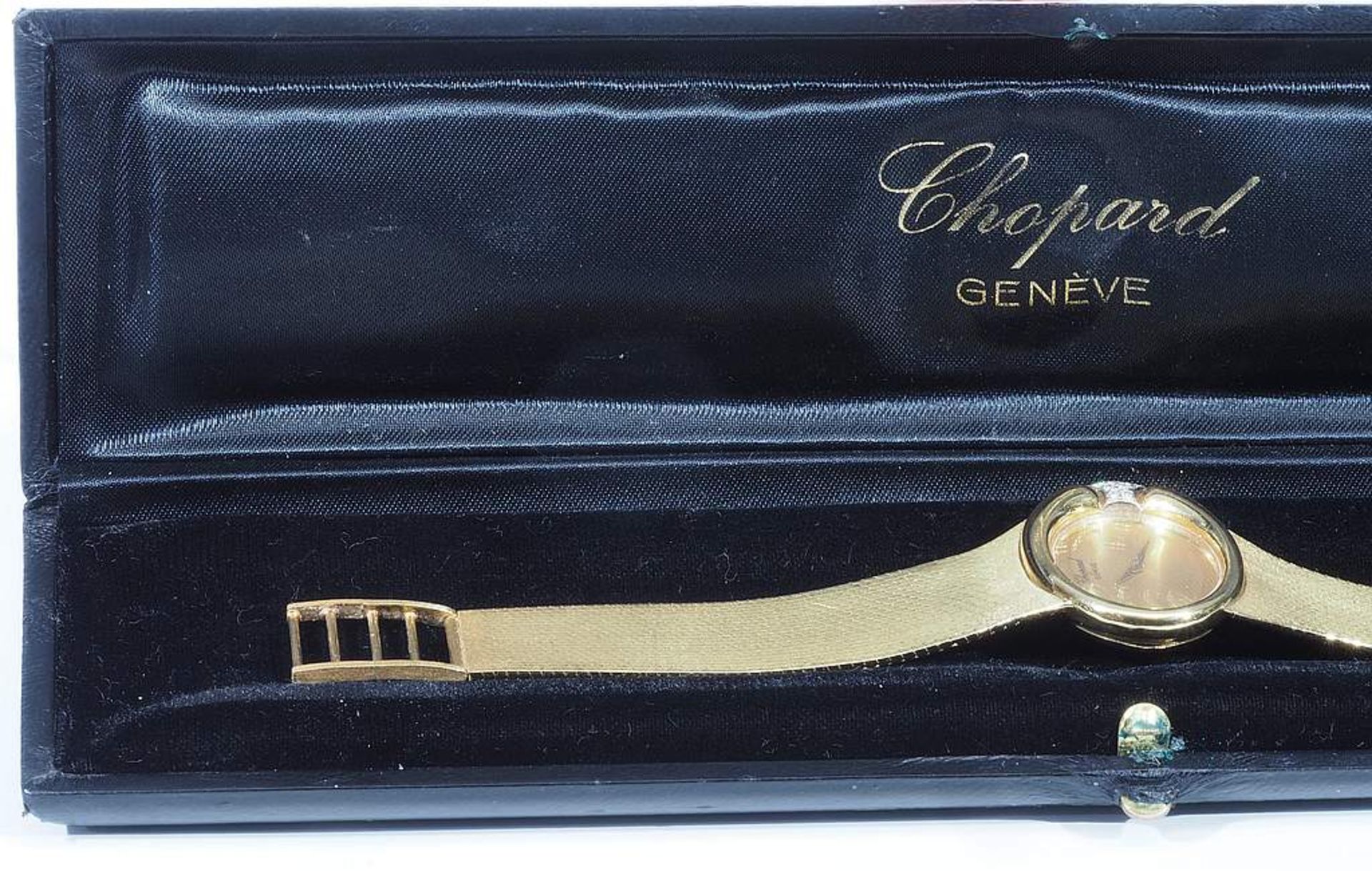 CHOPARD Damenarmbanduhr. 750er Geldgold, Handaufzug. Referenz Nummer 60157 - 5042 1. Goldenes Z - Bild 8 aus 10