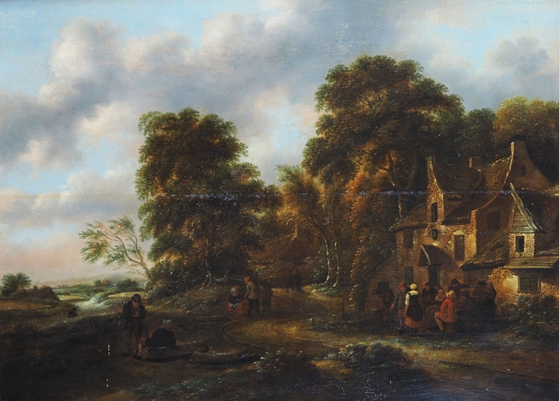 MOLENAER, Klaes Nicolaes, um 1630 Haarlem - 1676 ebenda ( Niederländischer Maler 17. Jahrhunderts)