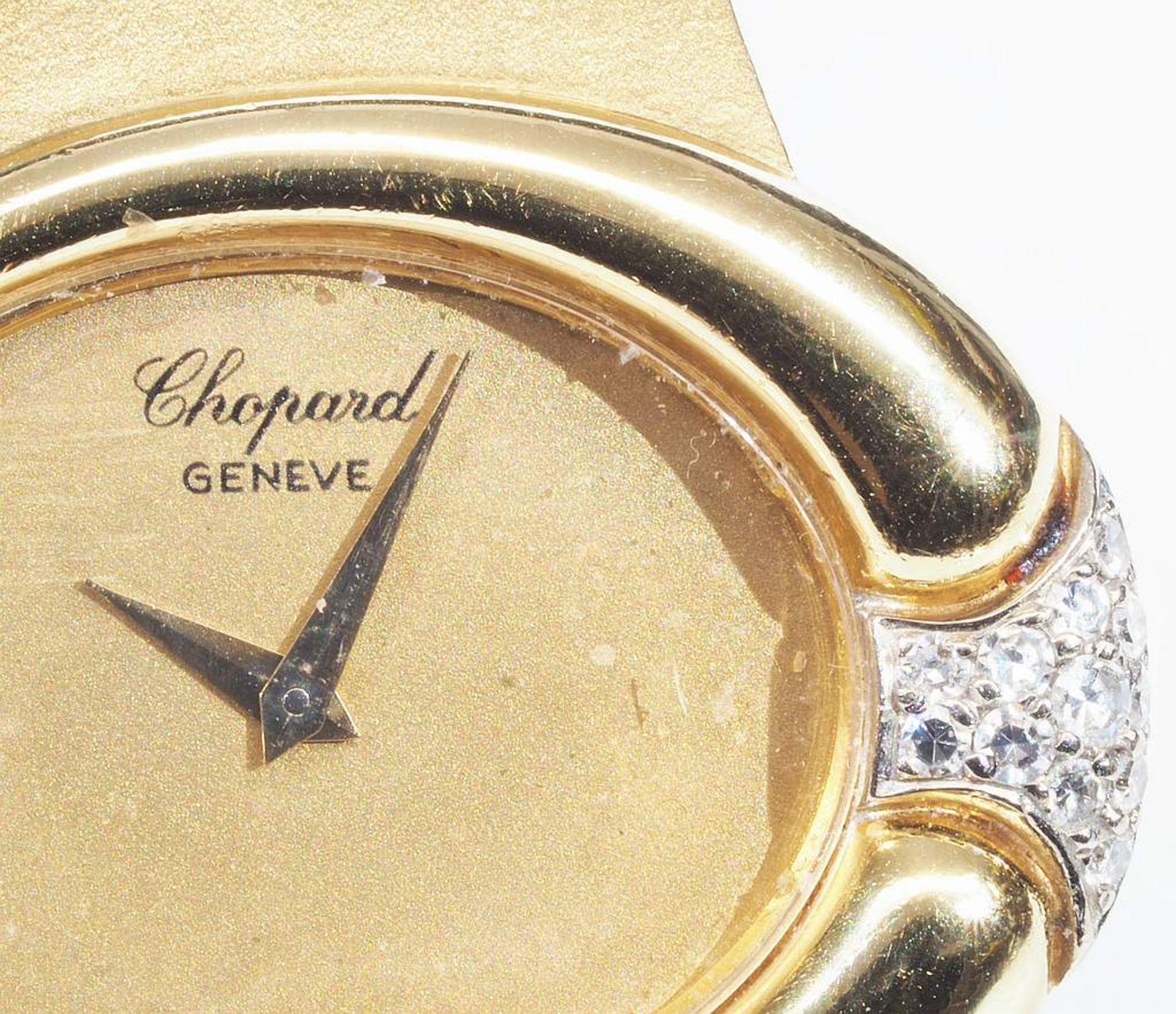 CHOPARD Damenarmbanduhr. 750er Geldgold, Handaufzug. Referenz Nummer 60157 - 5042 1. Goldenes Z - Bild 3 aus 10