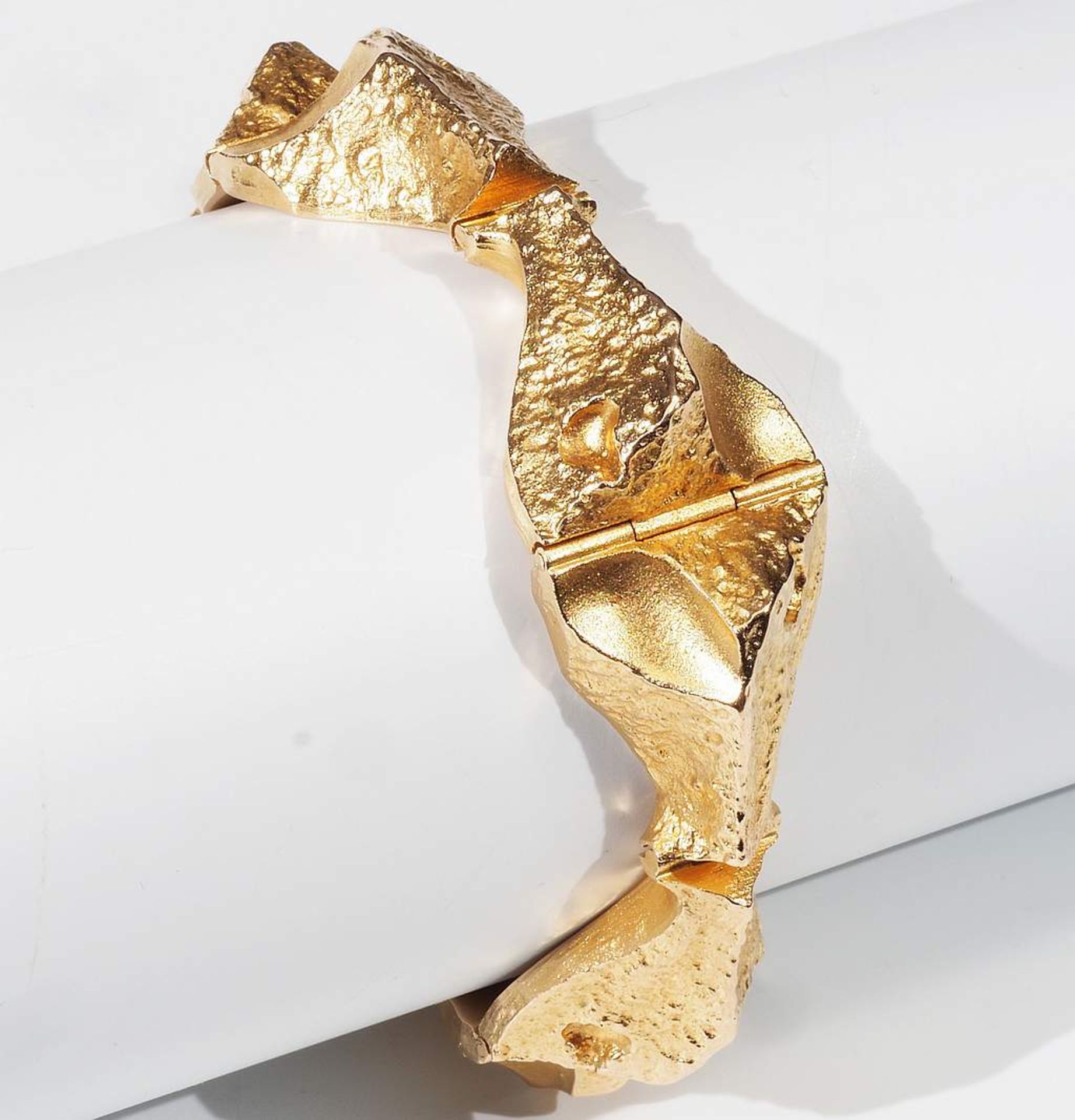 Seltenes Armband. LAPONIA, Finland. 585er Gelbgold. Designer Björn. Typisches Laponia Design, pu - Image 2 of 8