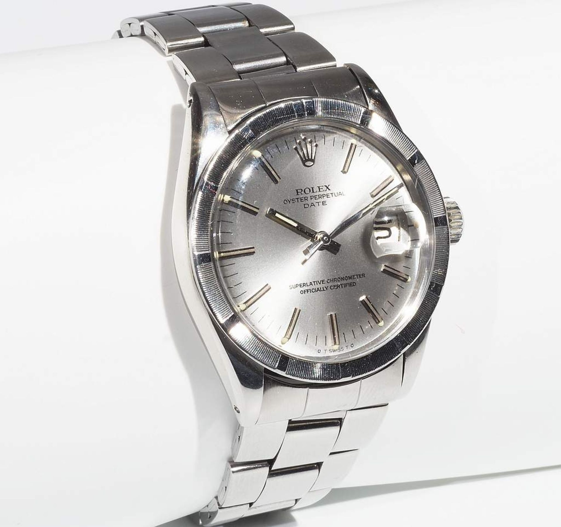 ROLEX Herrenuhr Oyster Perpetual Date. um 1970, Automatik.