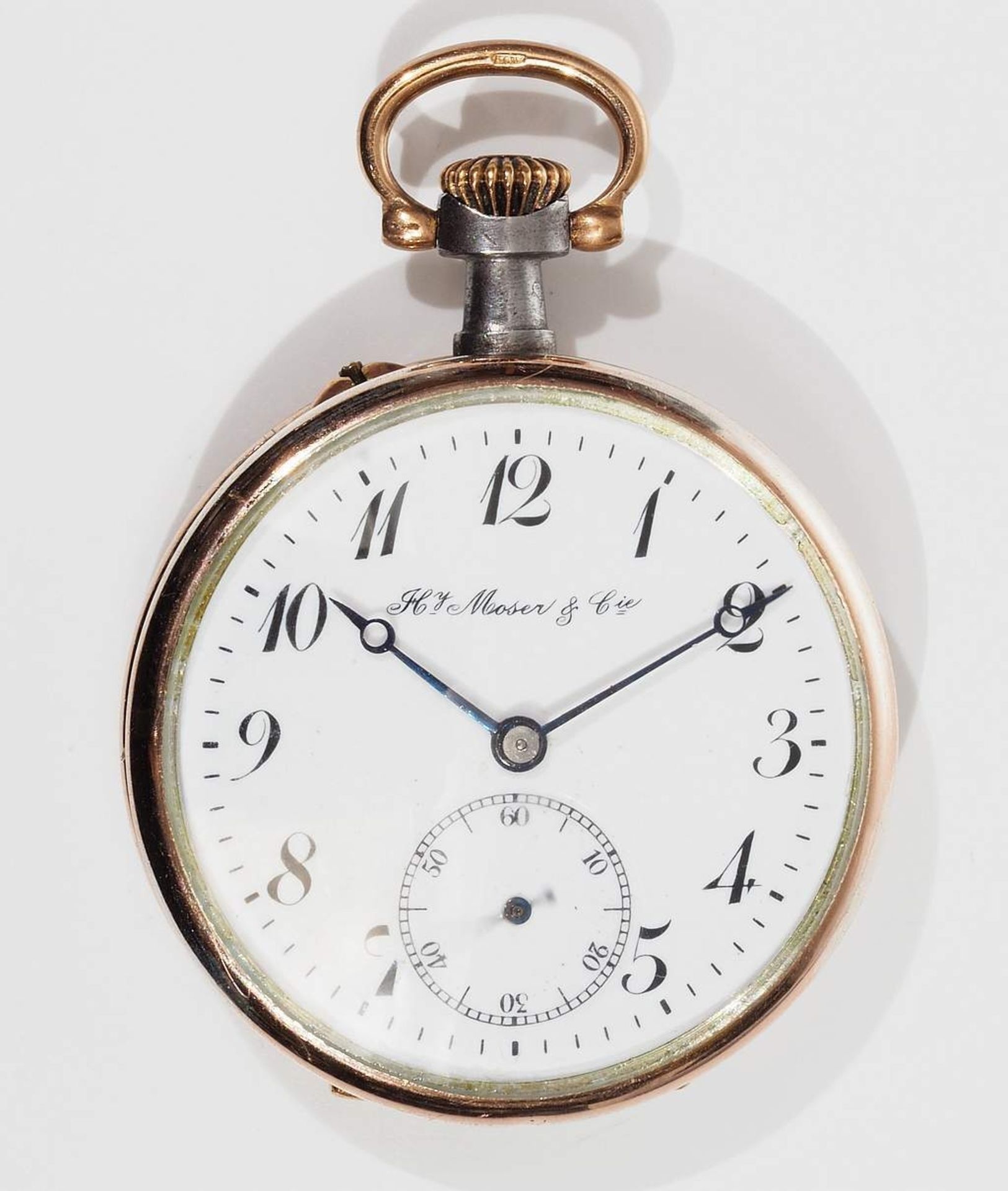 Damentaschenuhr. H Y Moser & Co. ( Henry Moser).