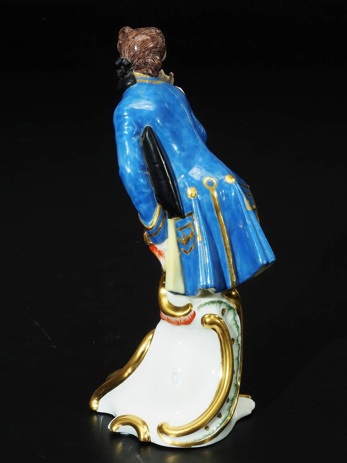 OCTAVIO (Herr mit Kusshand), Figur der Commedia dell'Arte. NYMPHENBURG. - Image 5 of 8