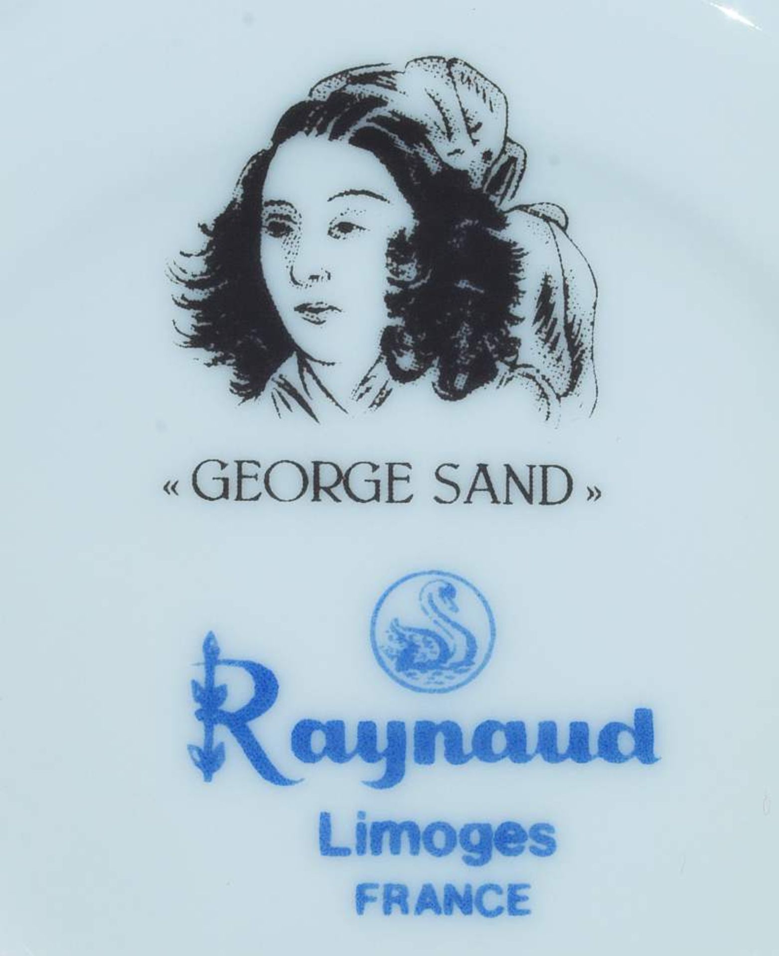 Paar Gedecke "Wilde Erdbeeren", RAYNAUD LIMOGES, George Sand. - Image 4 of 4