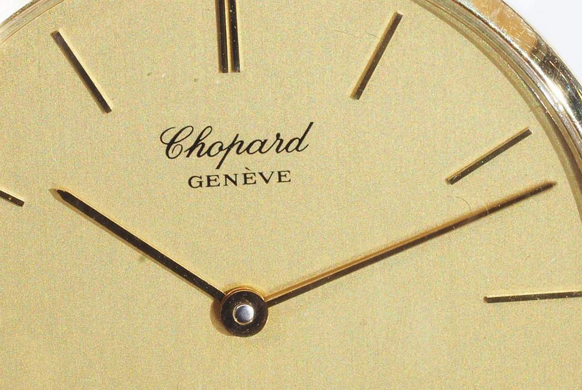 Herrenarmbanduhr "CHOPARD" Geneve, 750 Gold. - Image 3 of 6