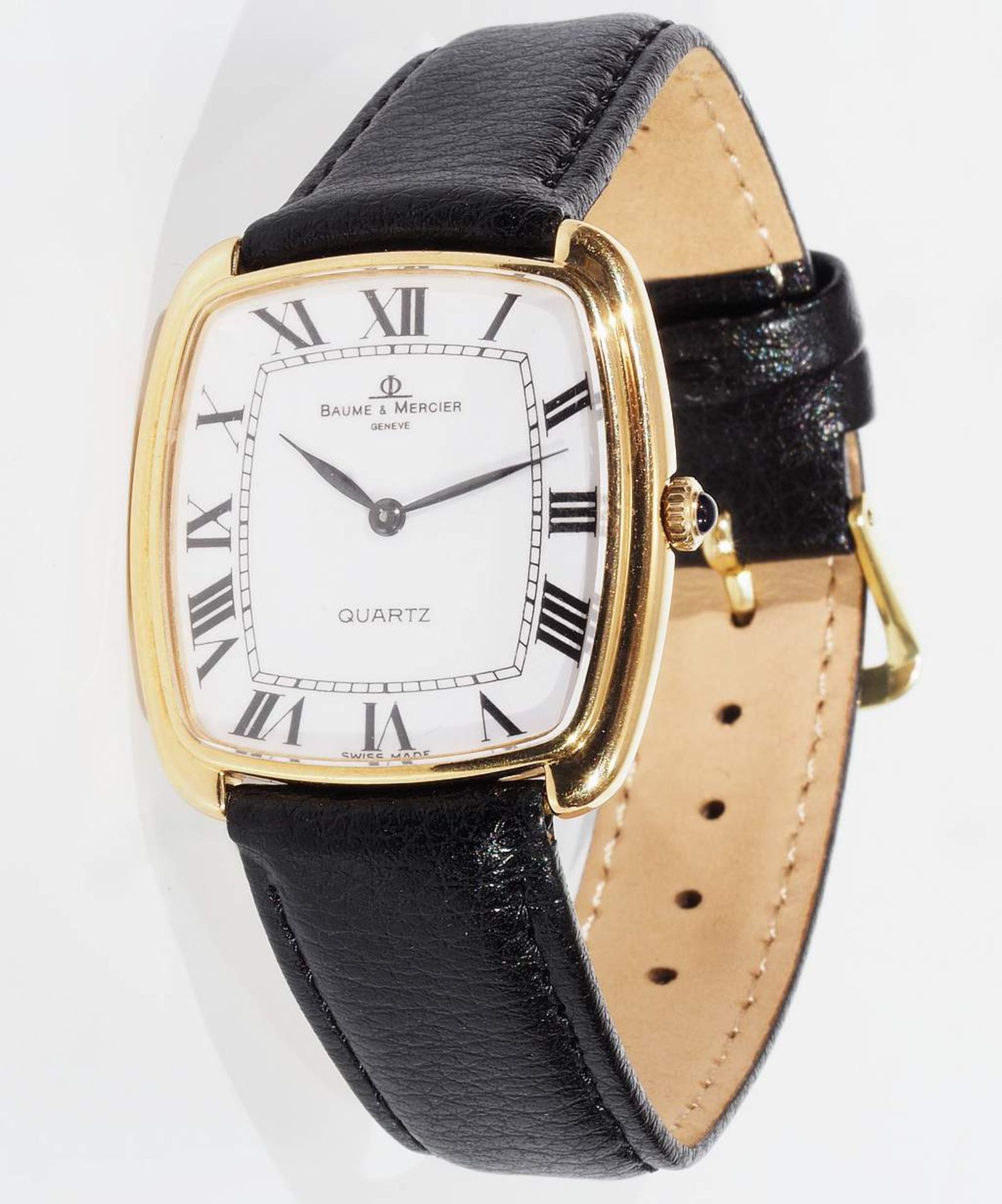 BAUME & MERCIER Herren-Armbanduhr, 750er Gelbgold. - Image 4 of 8