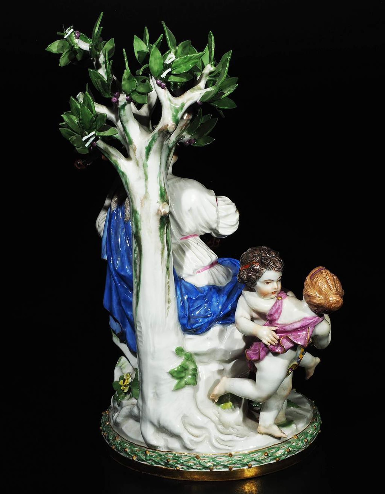 Fgurengruppe "TERPSICHORE" (Originaltitel). MEISSEN 1860 - 1924, 1.Wahl. - Image 4 of 10