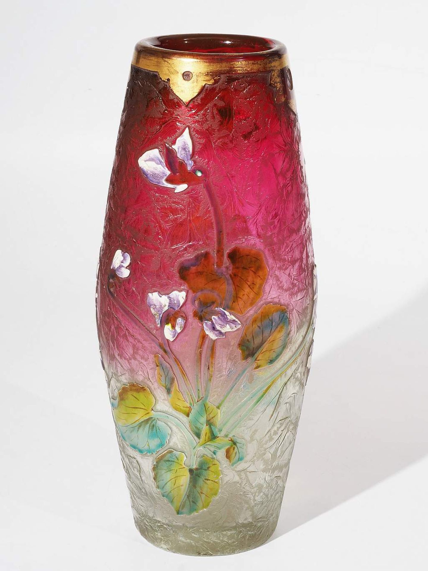 Museale Ziervase, Baccarat. - Image 3 of 6