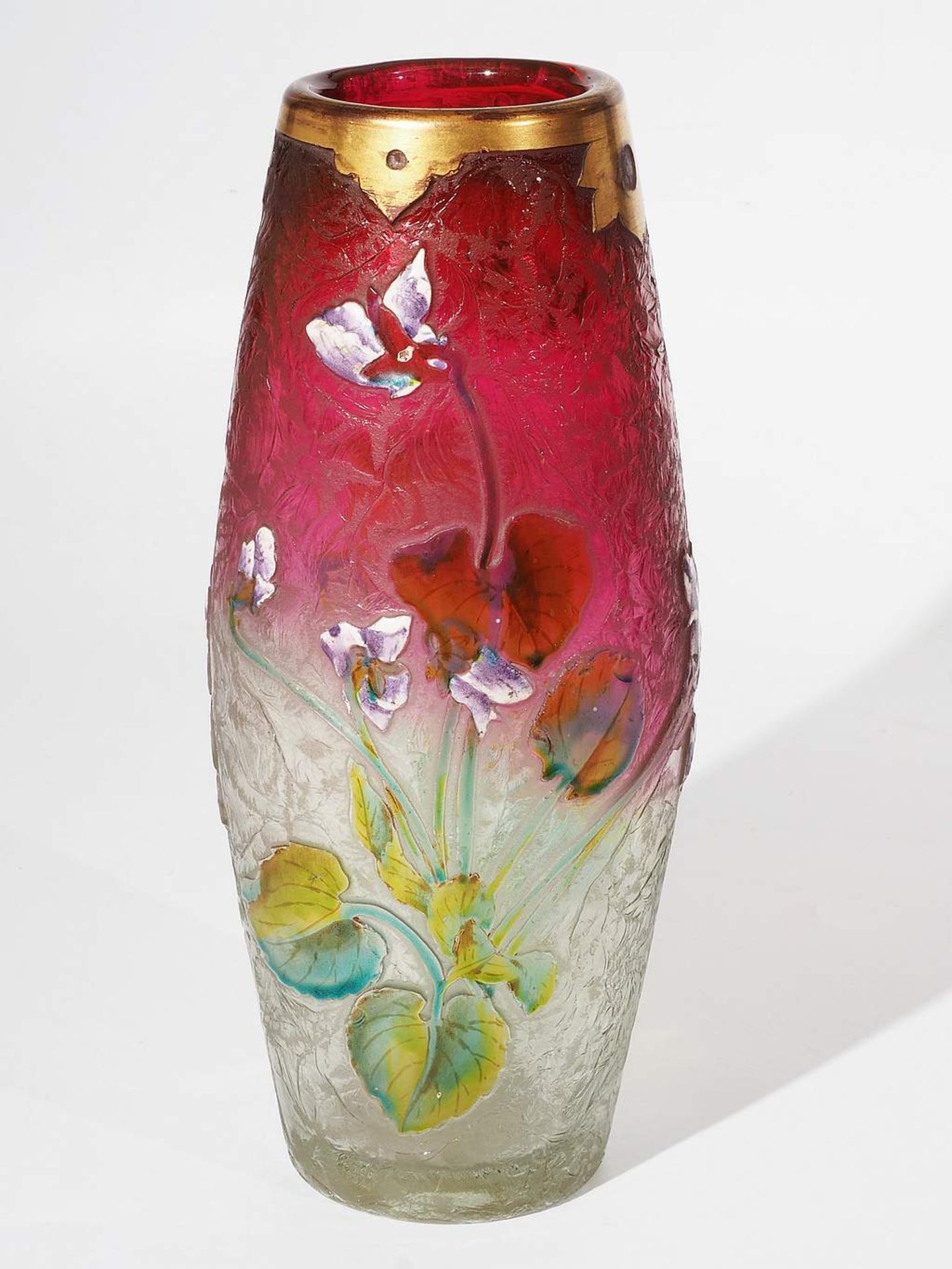 Museale Ziervase, Baccarat. - Image 2 of 6