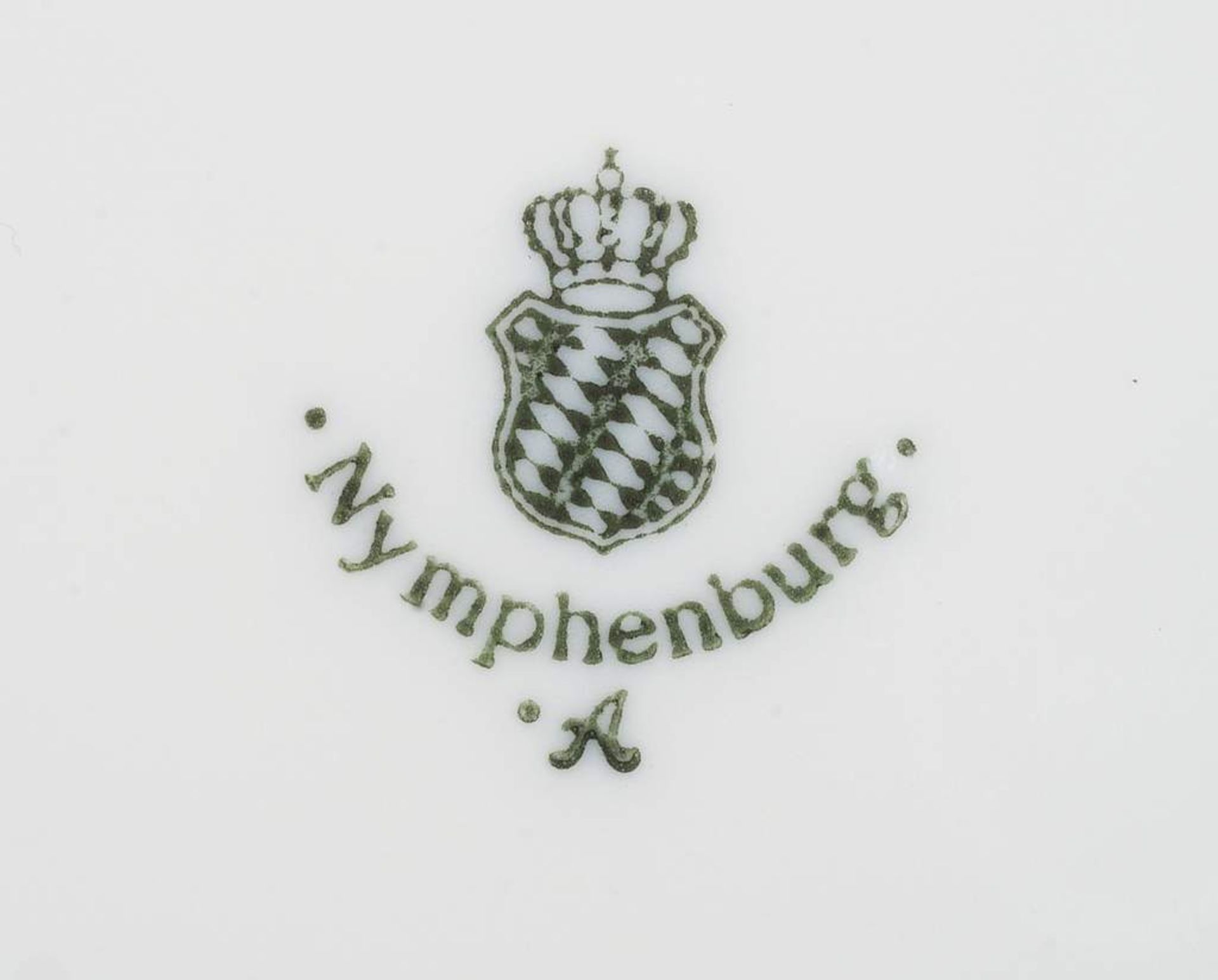 Paar Tassen. Untertassen. NYMPHENBURG, 1976 - 1997. - Image 5 of 5