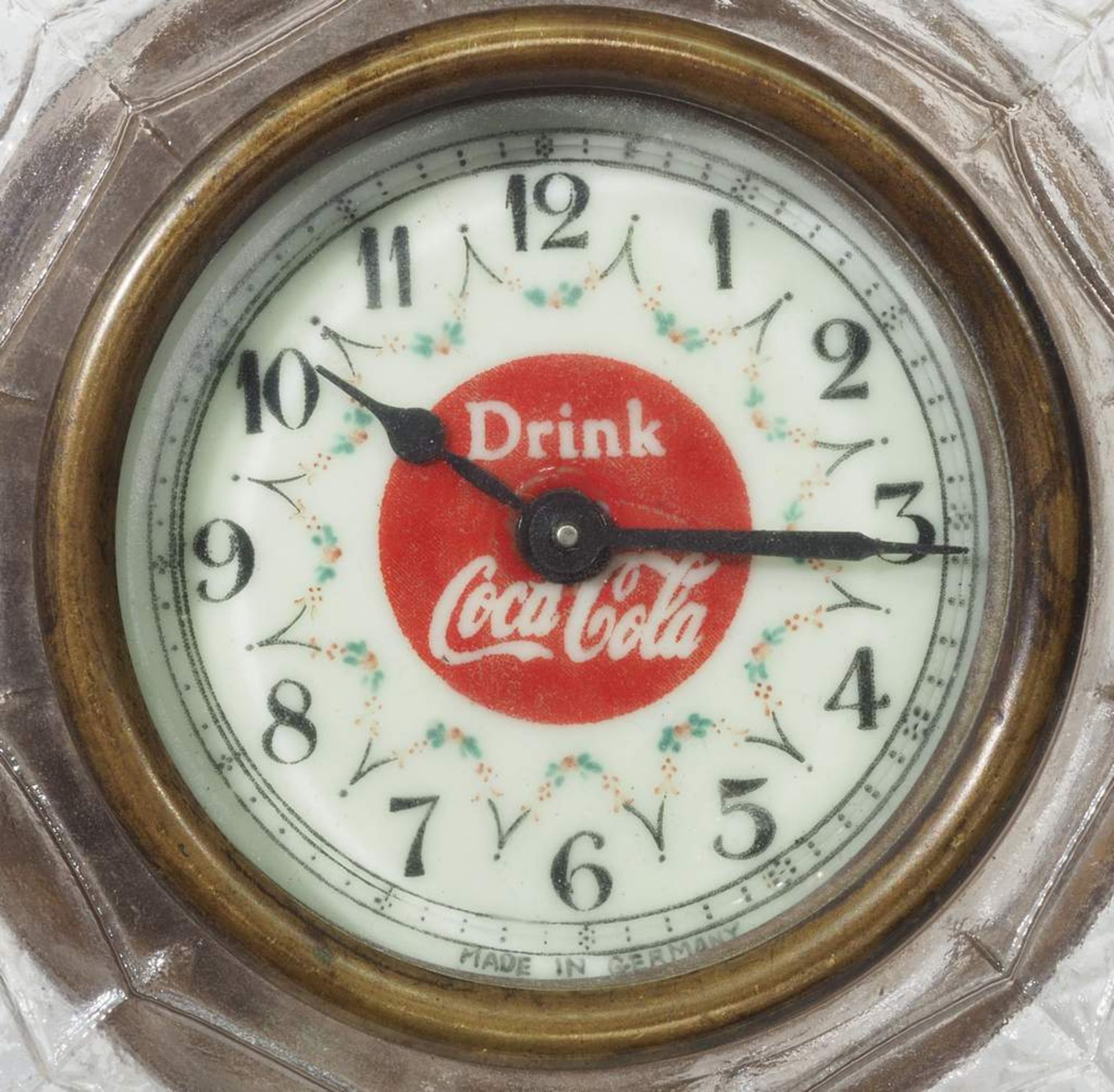 Regenschirm-Uhr um 1900, Werbung für Coca Cola. - Image 6 of 6