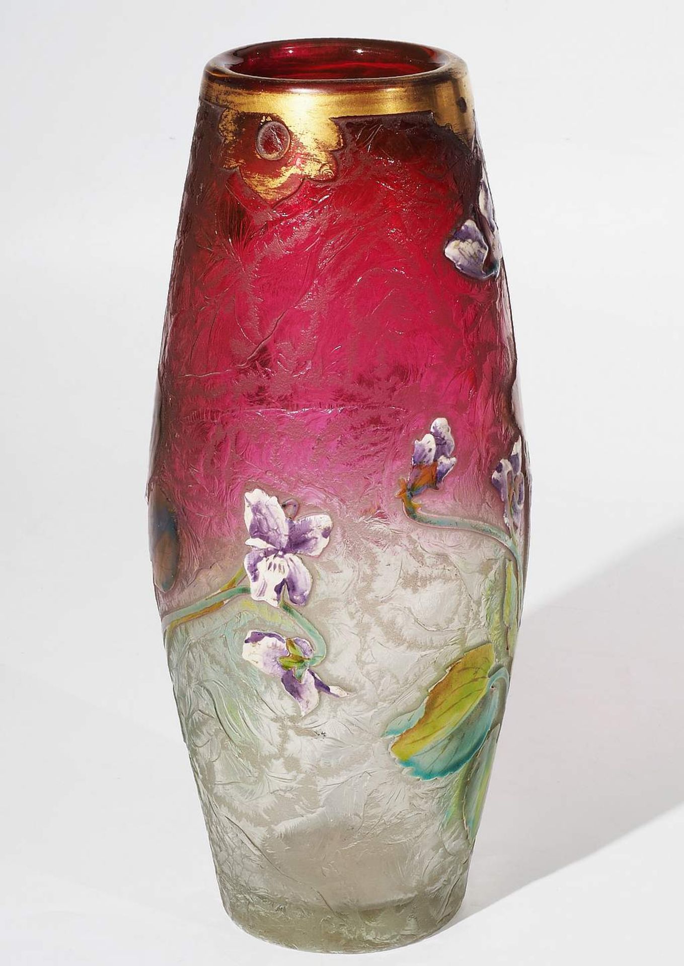 Museale Ziervase, Baccarat. - Image 4 of 6