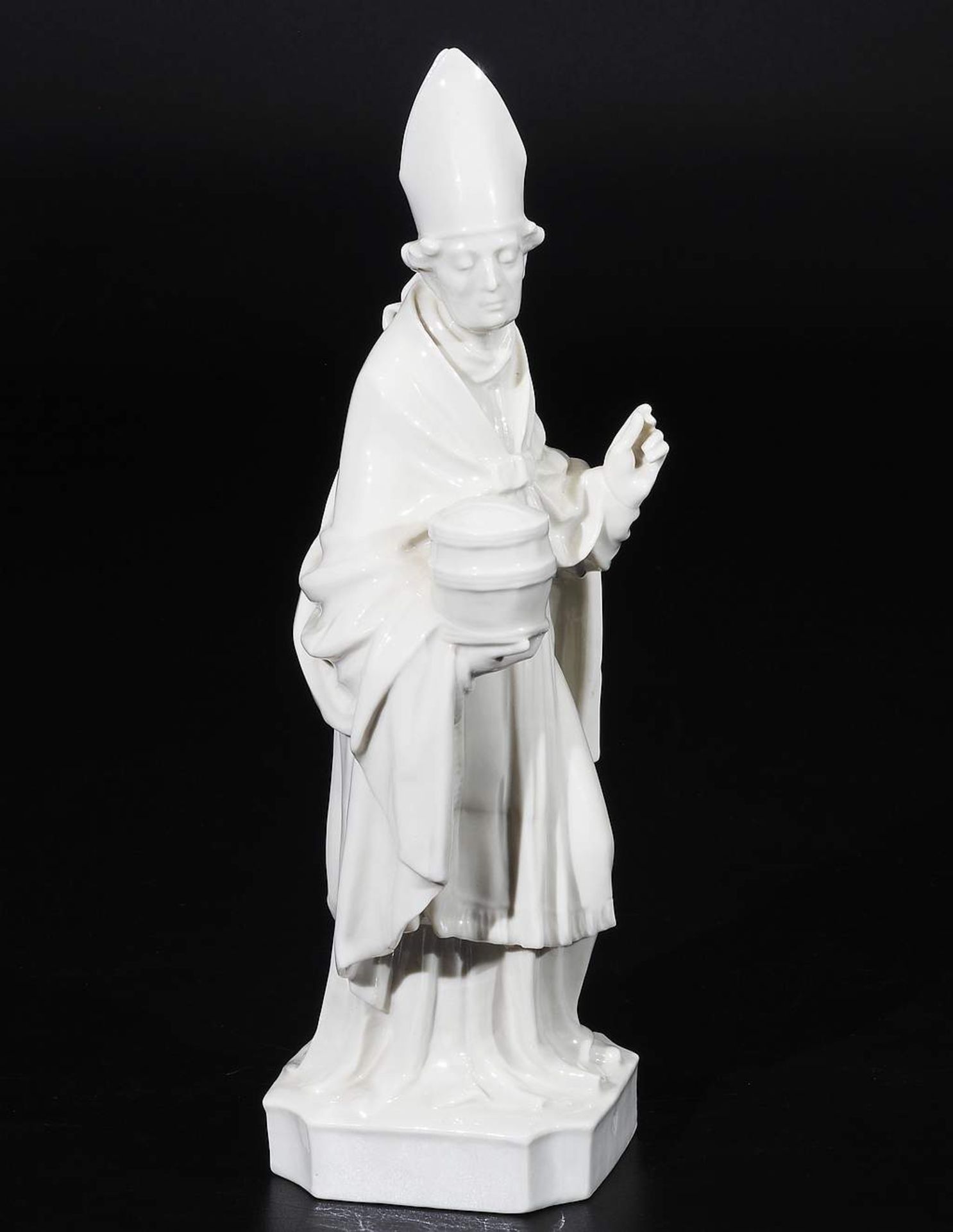 Heiliger Bischof Rupert von Salzburg. NYMPHENBURG, 20. Jahrhundert. - Image 3 of 8