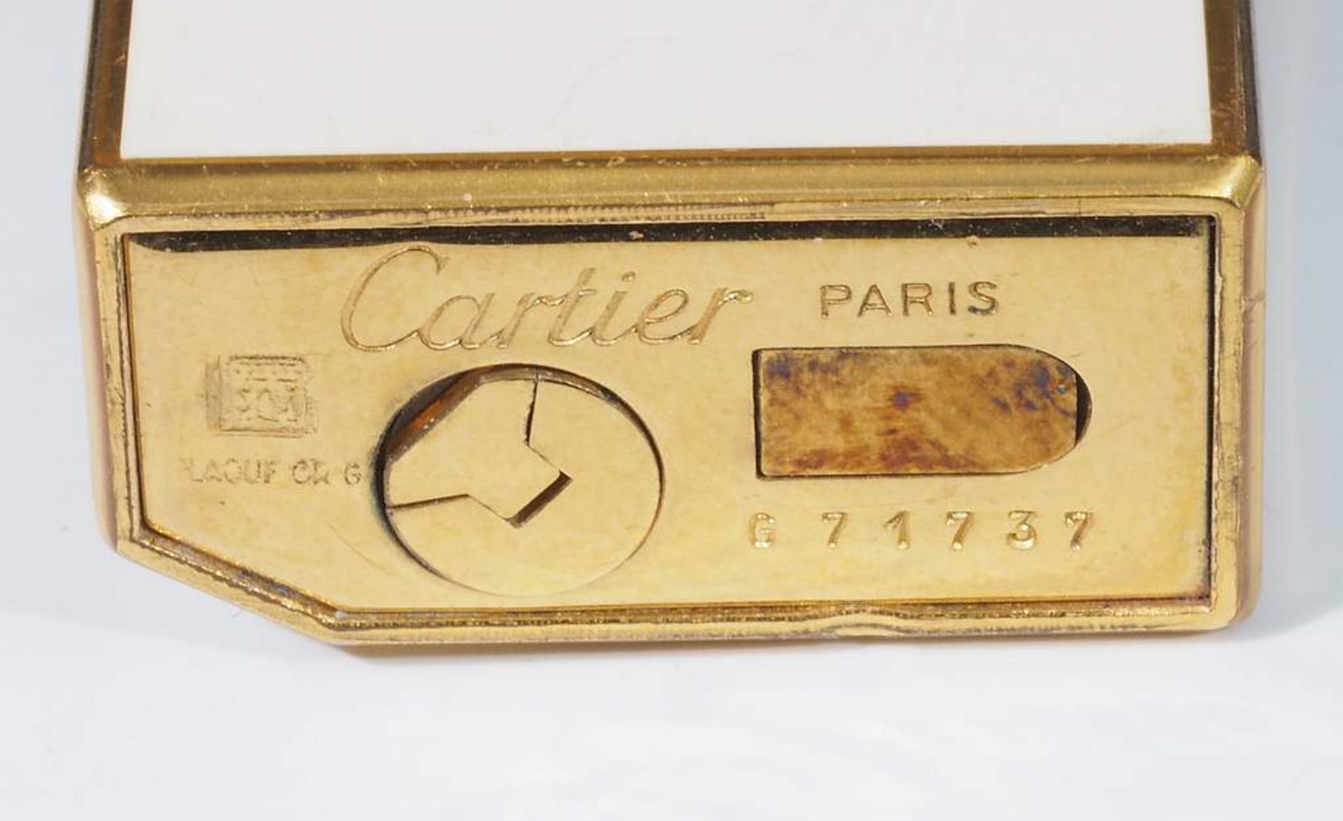 CARTIER Paris, Feuerzeug. - Bild 5 aus 5