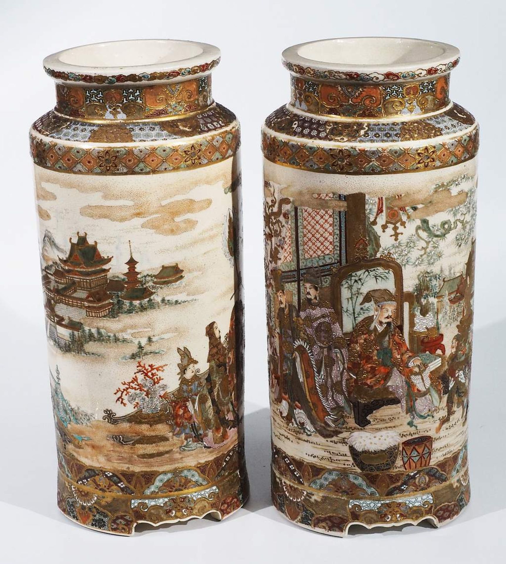 Paar Vasen. Asien, 20. Jahrhundert - Image 4 of 7