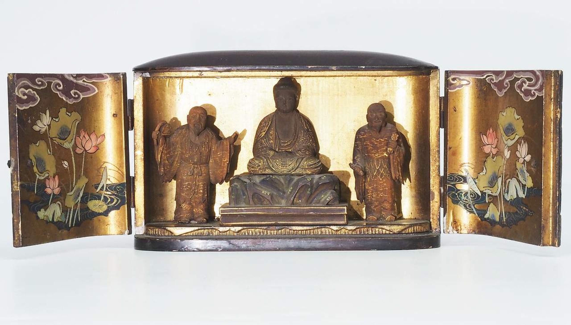 Buddha-Schrein. JAPAN, wohl 19. Jahrhundert. - Image 2 of 7