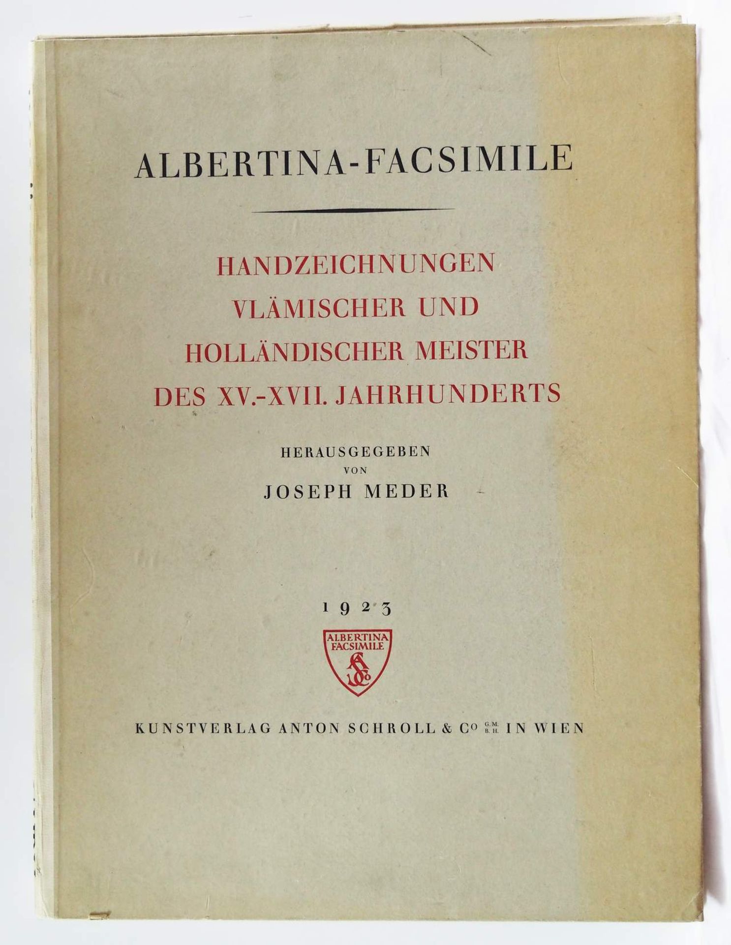 ALBERTINA-Facsimile-Drucke. - Image 2 of 11