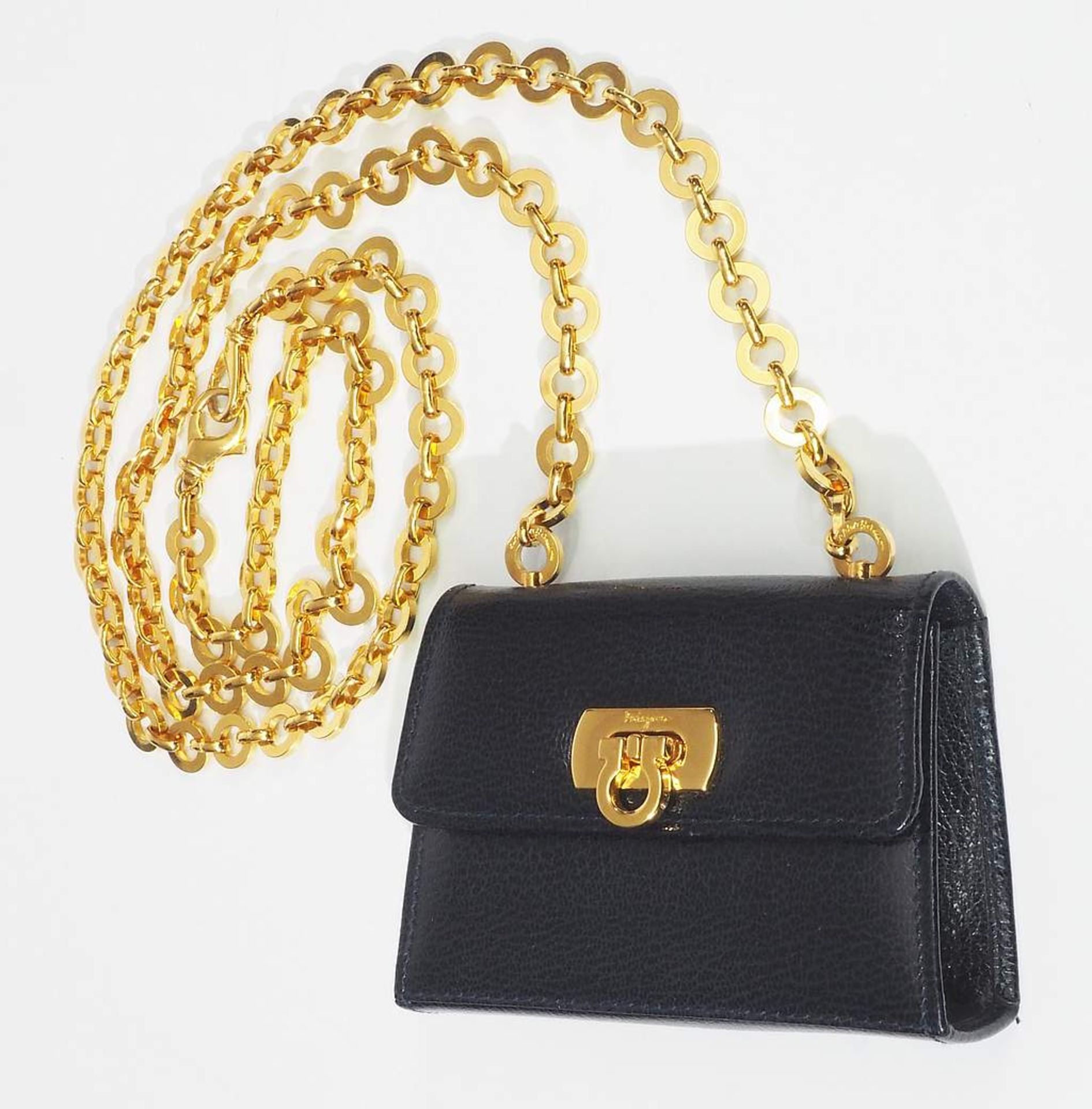 Salvator FERRAGAMO; Mini Bag. Made in France - Image 3 of 6