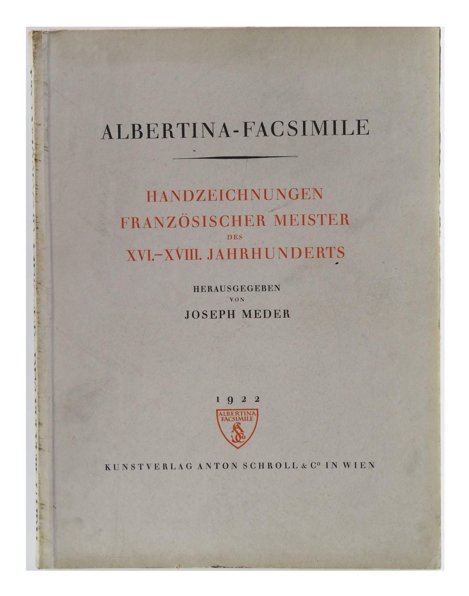 ALBERTINA-Facsimile-Drucke. Mappenwerk mit Textheft. - Bild 2 aus 12