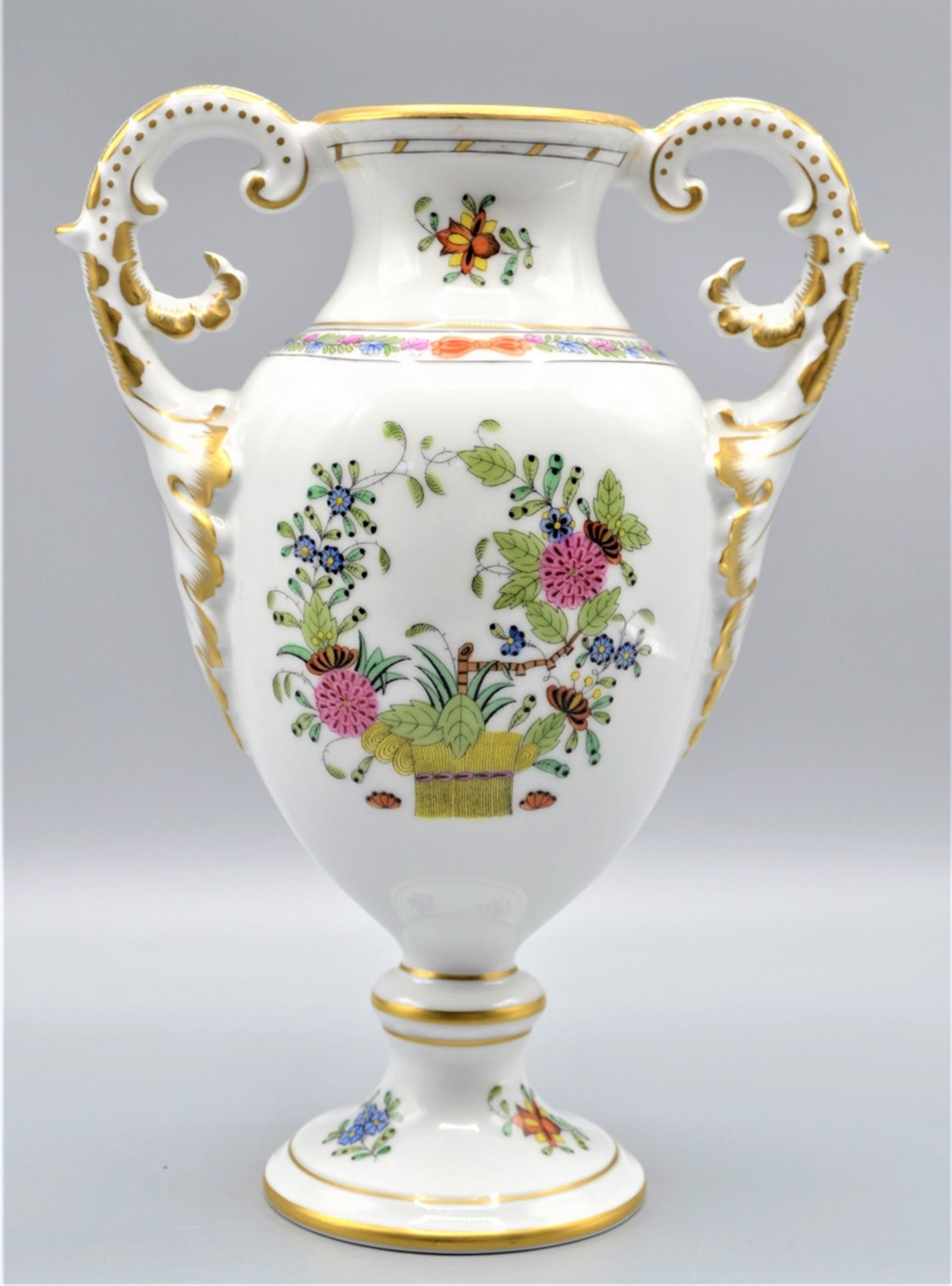 Herend Vase Amphore 6690 FO ca. 21cm - Image 3 of 4