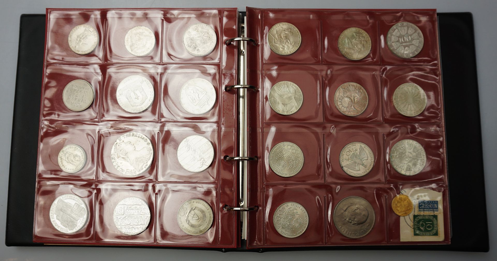 1 Konv. Münzen/Medaillen GG Si. u.a.Österreich, Deutsches Reich, BRD, USA, Banknoten - Image 2 of 4