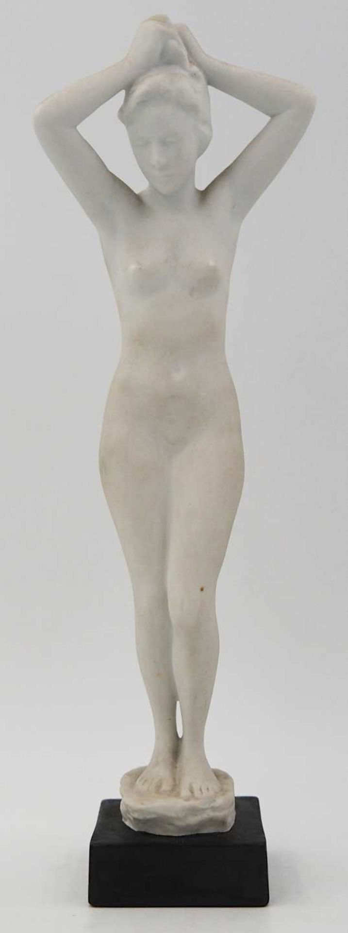 1 Figur Biskuitporzellan ROSENTHAL "Weiblicher Akt", Entwurf R. M. WERNER,wohl 1930er