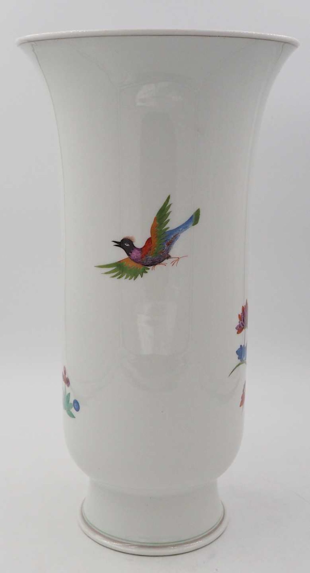 1 Vase Porzellan MEISSEN, Dekor "Kakiemon",H ca. 33,5cm, ber., Asp. - Bild 3 aus 4