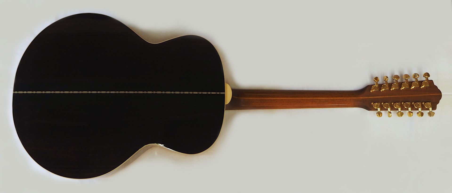 1 Akustik-Gitarre GUILD "F-1512NAT", China Seriennummer: GAD-54054, schwarz/braun, mit - Bild 4 aus 4
