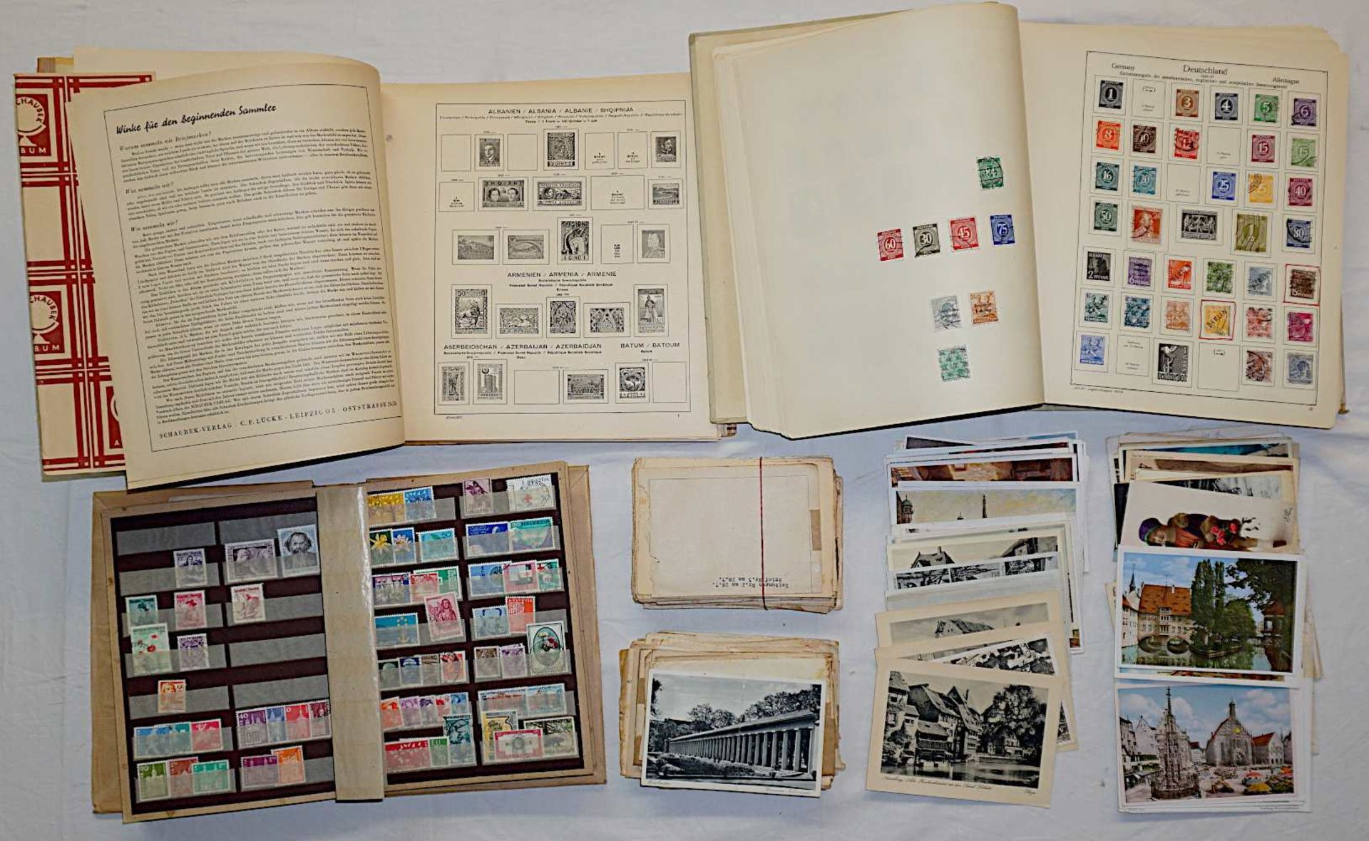 1 Konv. Feldpostbriefe/Postkarten, z.T. Anfang 20. Jh./Drittes Reich sowie Briefmarken - Bild 2 aus 2