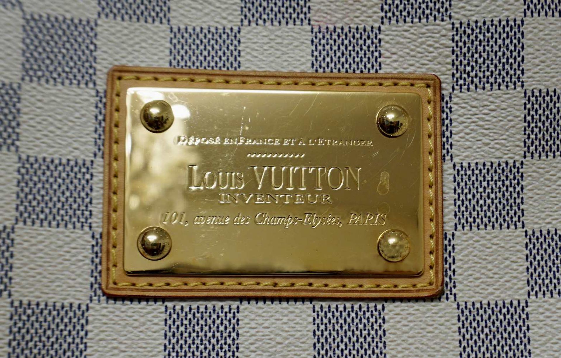 1 Damenschultertasche LOUIS VUITTON Galliera PM Damier Azur mit orig. Kassenbeleg, gek - Bild 2 aus 2