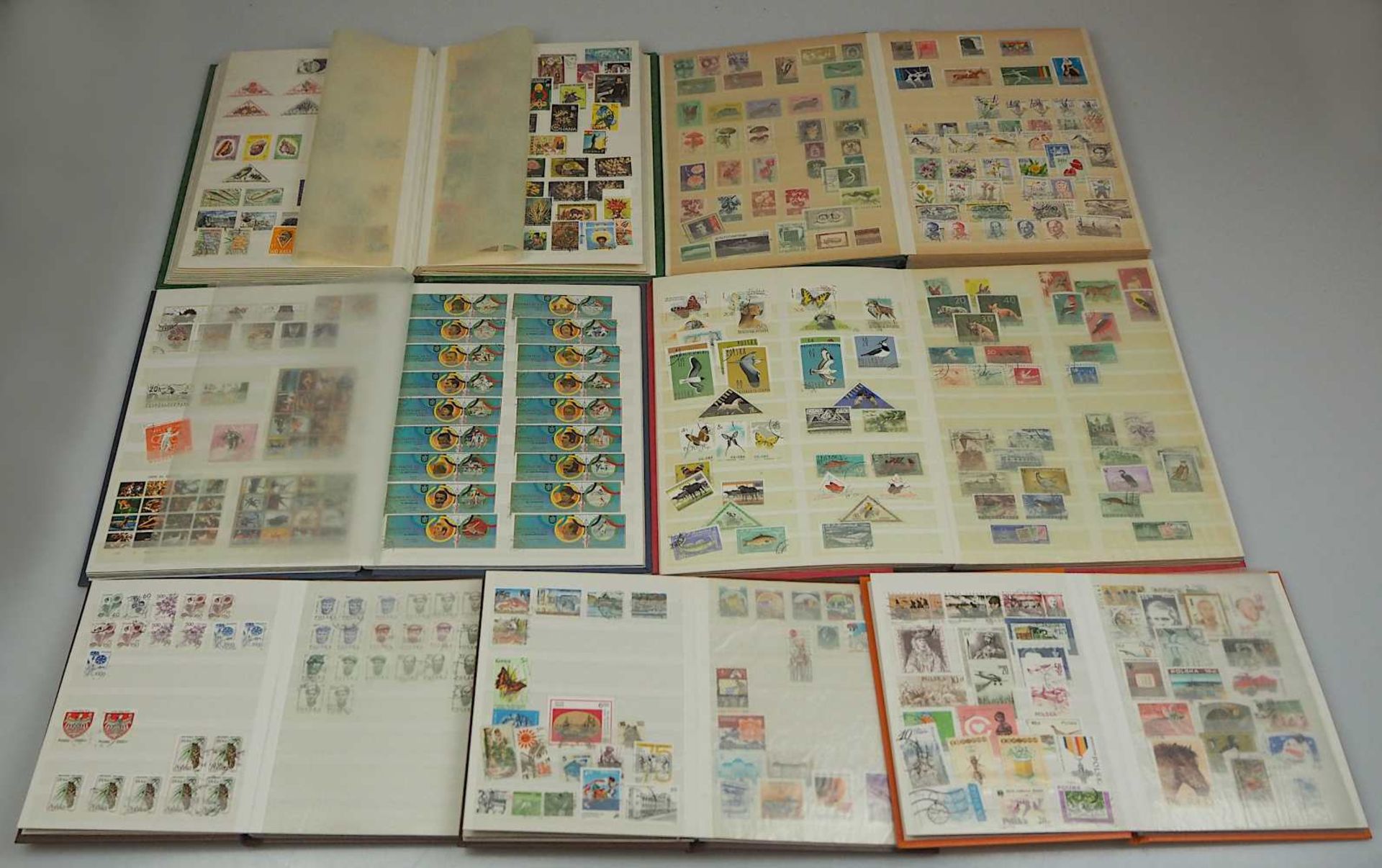1 Konv. Briefmarken in ca. 10 Alben BRD, DDR, Bayern, Deutsches Reich, Drittes Reich, - Image 4 of 5