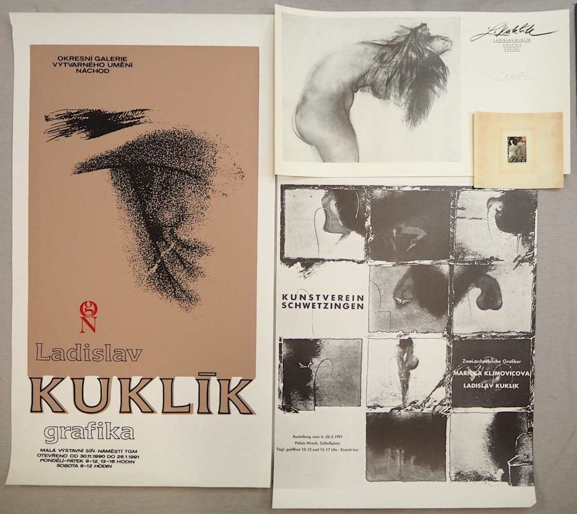 1 große Sammlung Graphiken von Ladislav KUKLIK (*1947) ca. 10 Blatt, je bleistiftsig - Image 4 of 15