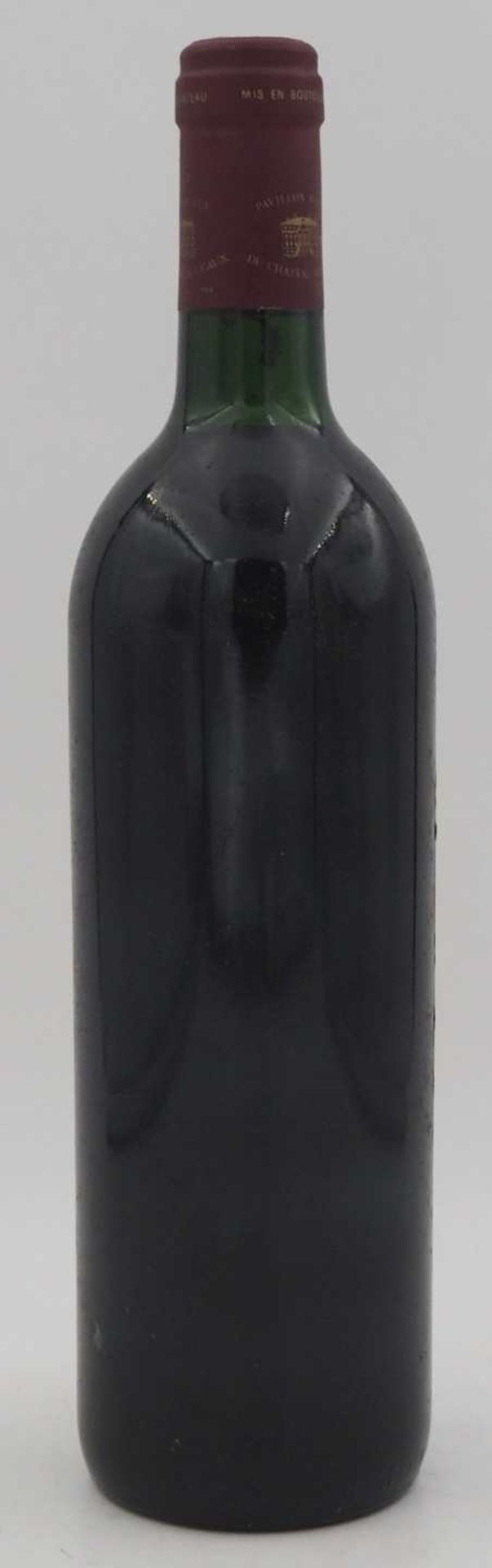 1 Flasche Pavillon Rouge du Chateau Margaux 1985 Füllstand top shoulder, Kapsel intak - Bild 3 aus 3