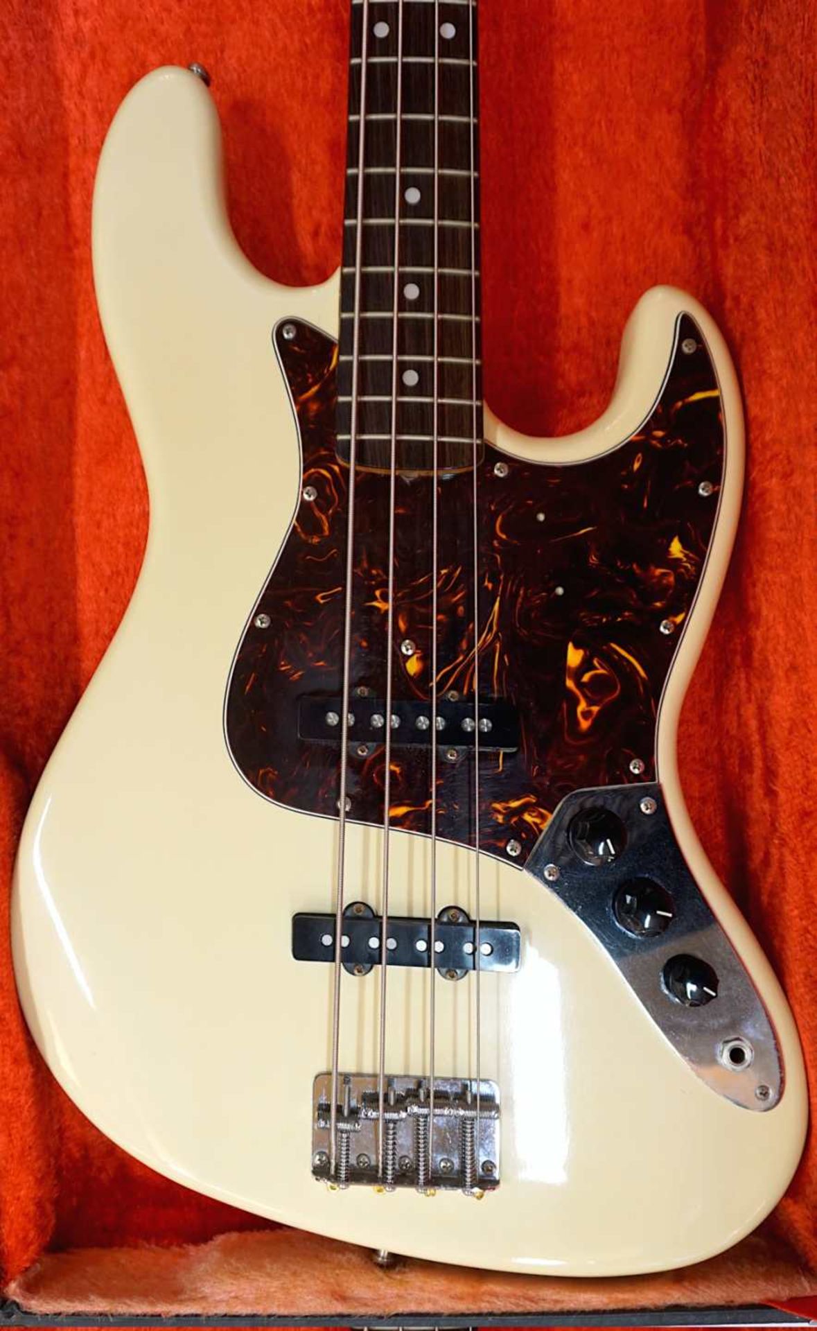 1 E-Gitarre TOKAI "Jazz Sound/Electric Bass" Seriennummer: 1023999, beige/braun lackie - Bild 3 aus 4