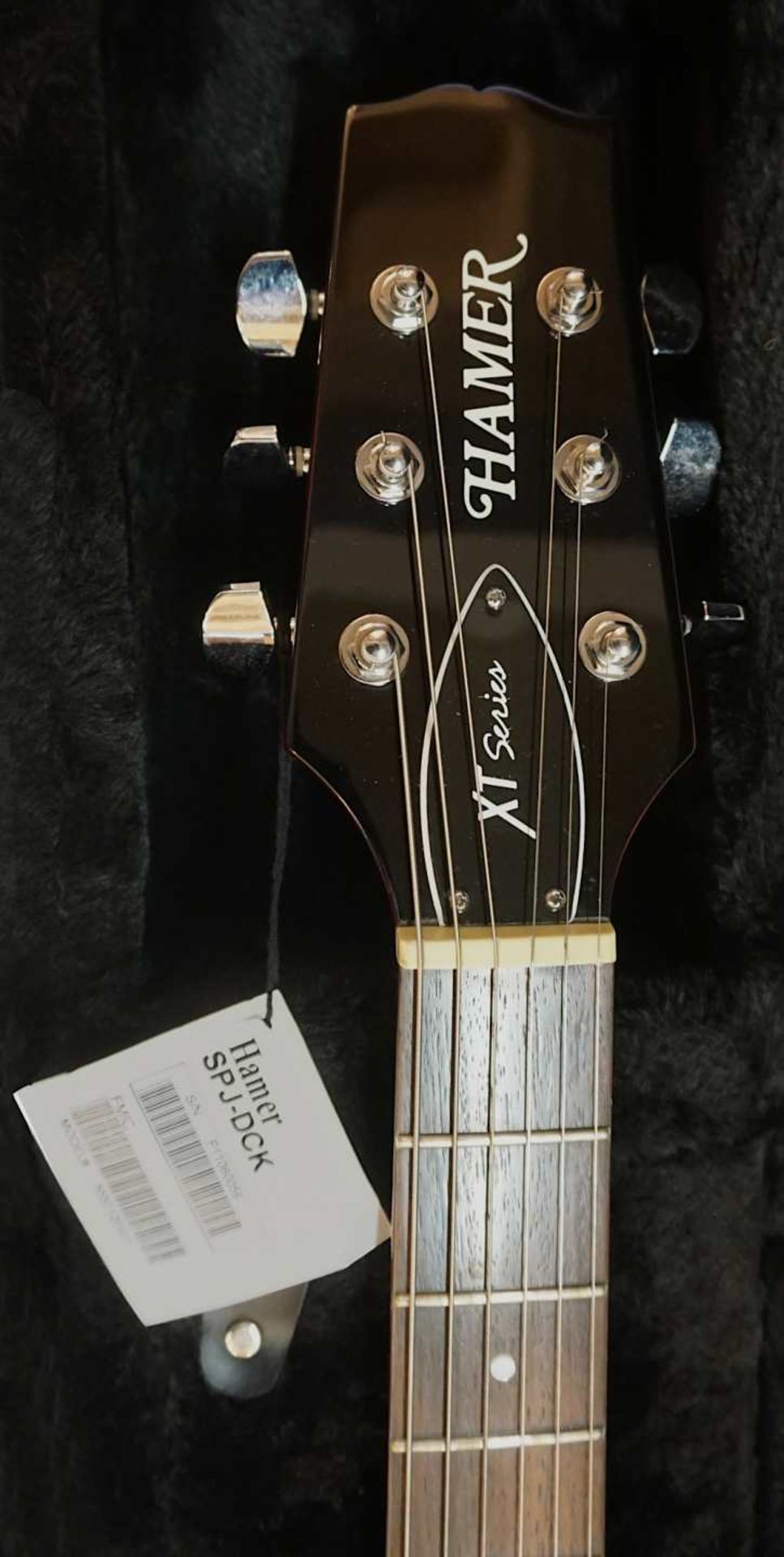 1 E-Gitarre HAMER "XT-Series", Indonesien Seriennummer: "P11060059", dunkelrot/schwarz - Bild 2 aus 4