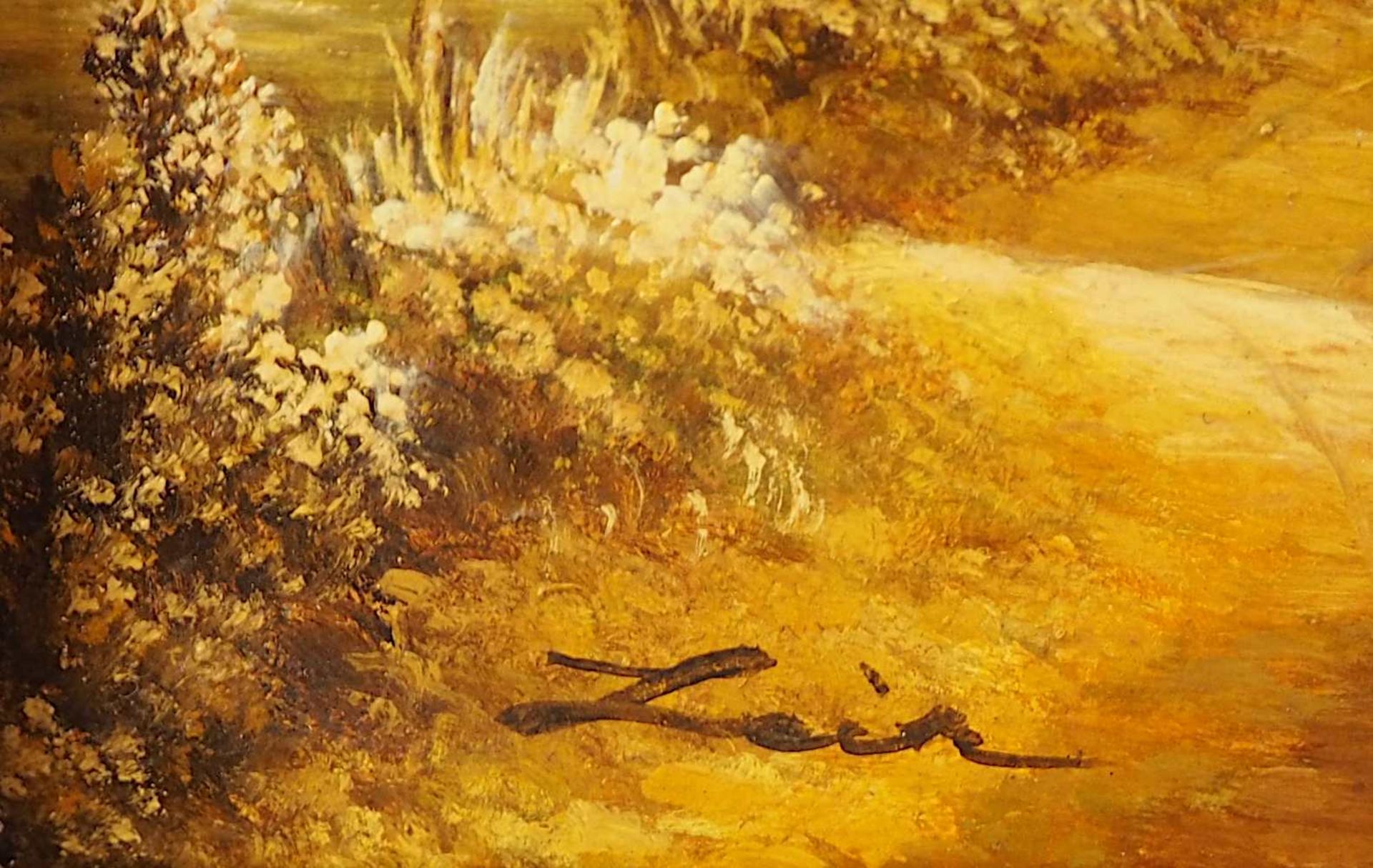 1 Pendant Ölgemälde "Herbstlandschaften" je sign. LOIR(E) (wohl Henri L. *1952) je r - Image 6 of 7