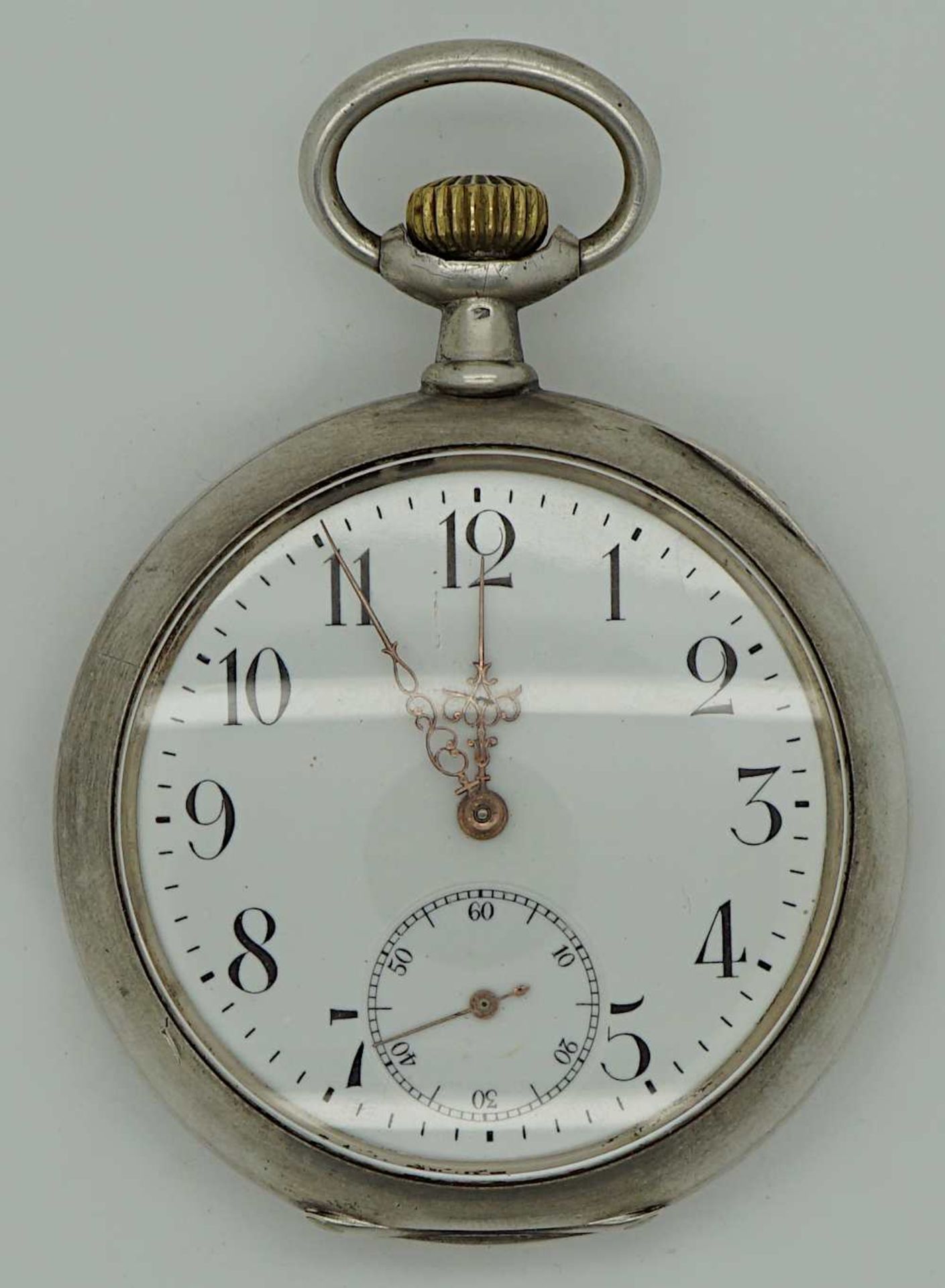 1 Taschenuhr Si. 800 m. Münze "Herzog von Sachsen" um 1900 in der Schatulle Gsp. - Bild 2 aus 2