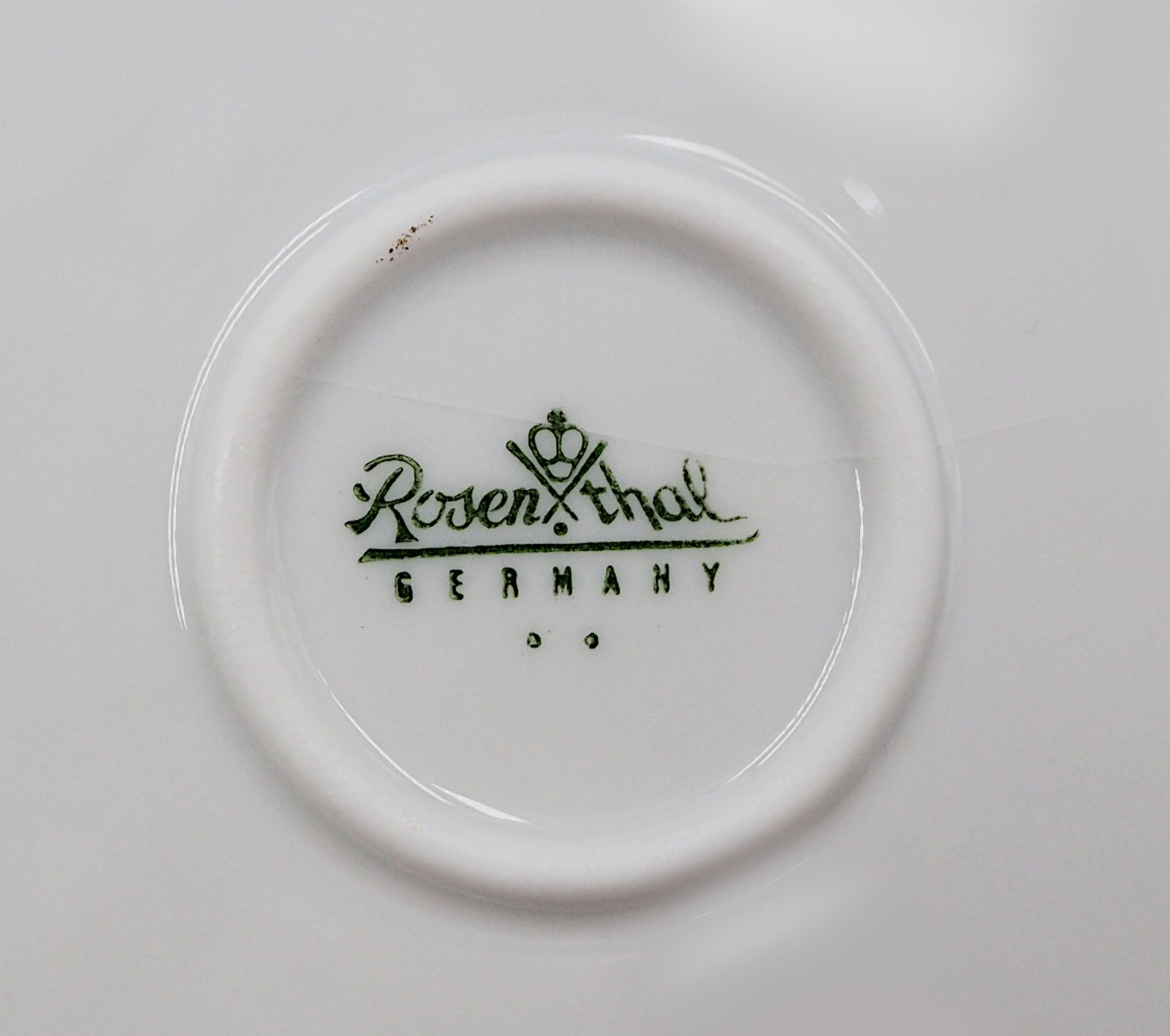 1 Kaffeeservice Porzellan ROSENTHAL "Romanze in Blau" weißer Fond mit dunkelblauen Bl - Bild 3 aus 3